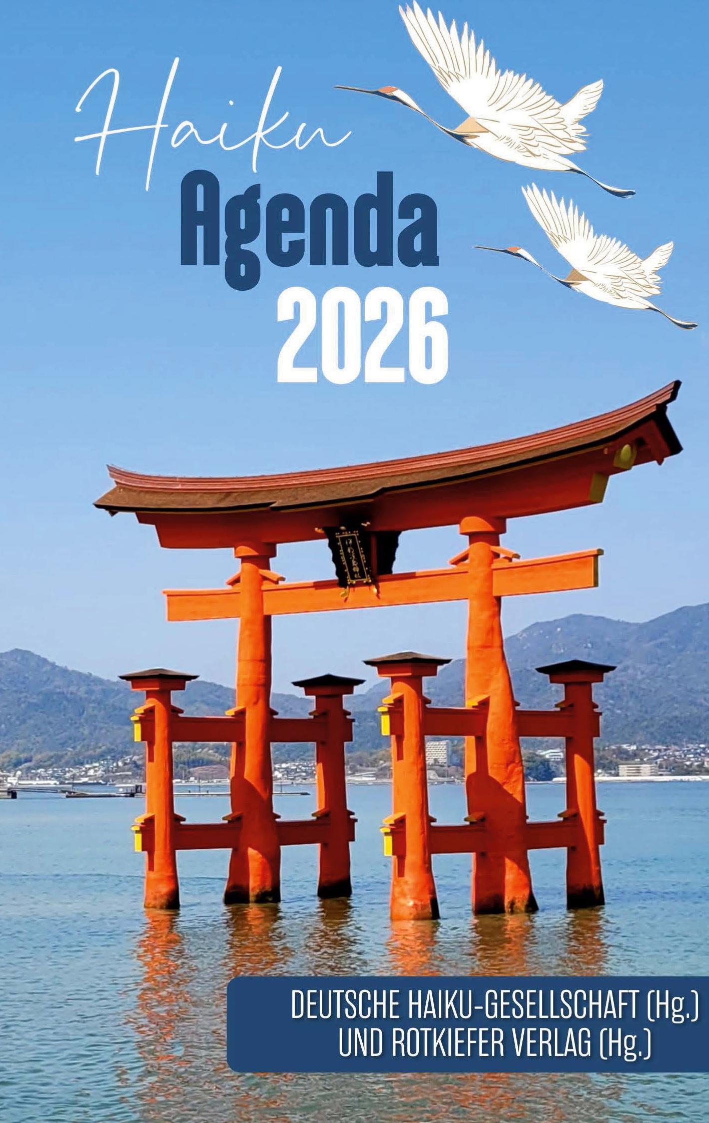 Vorderes Coverbild Haiku-Agenda 2026