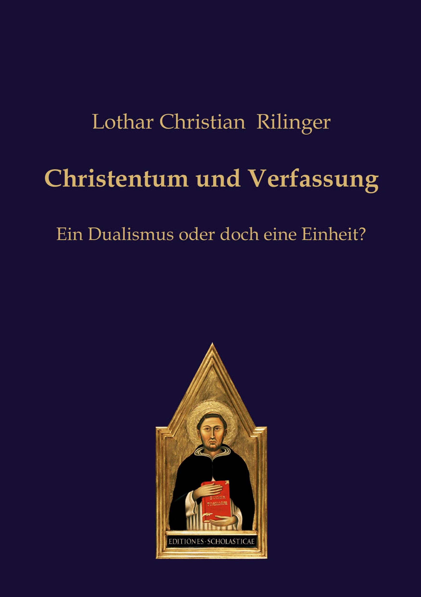 Vorderes Coverbild Christentum und Verfassung