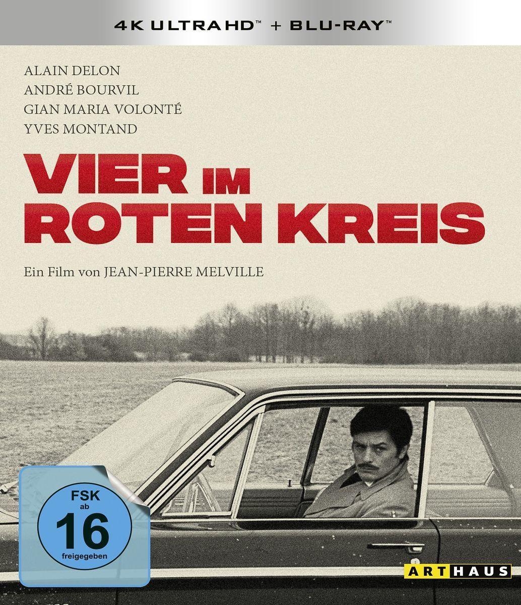 Vorderes Coverbild Vier im roten Kreis