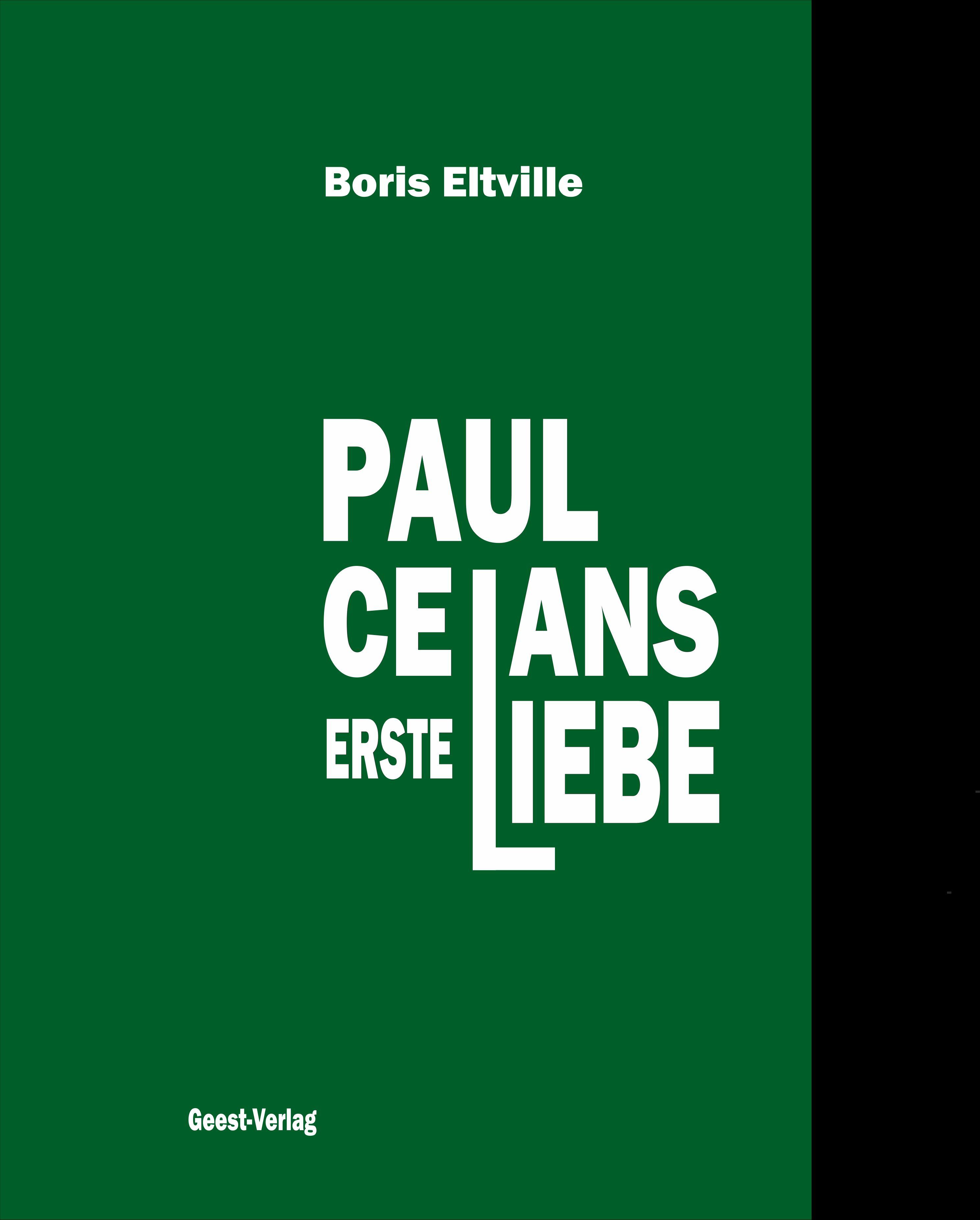 Vorderes Coverbild Paul Celans erste Liebe