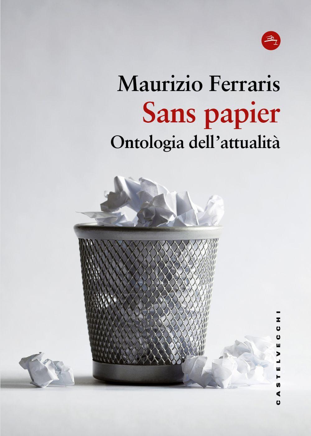 Vorderes Coverbild Sans papier. Ontologia dell'attualità
