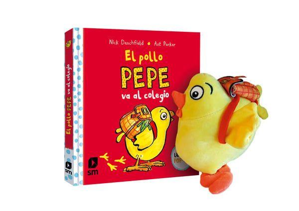 Beispielinhalt (Bild) Pack El pollo Pepe va al colegio con muñeco