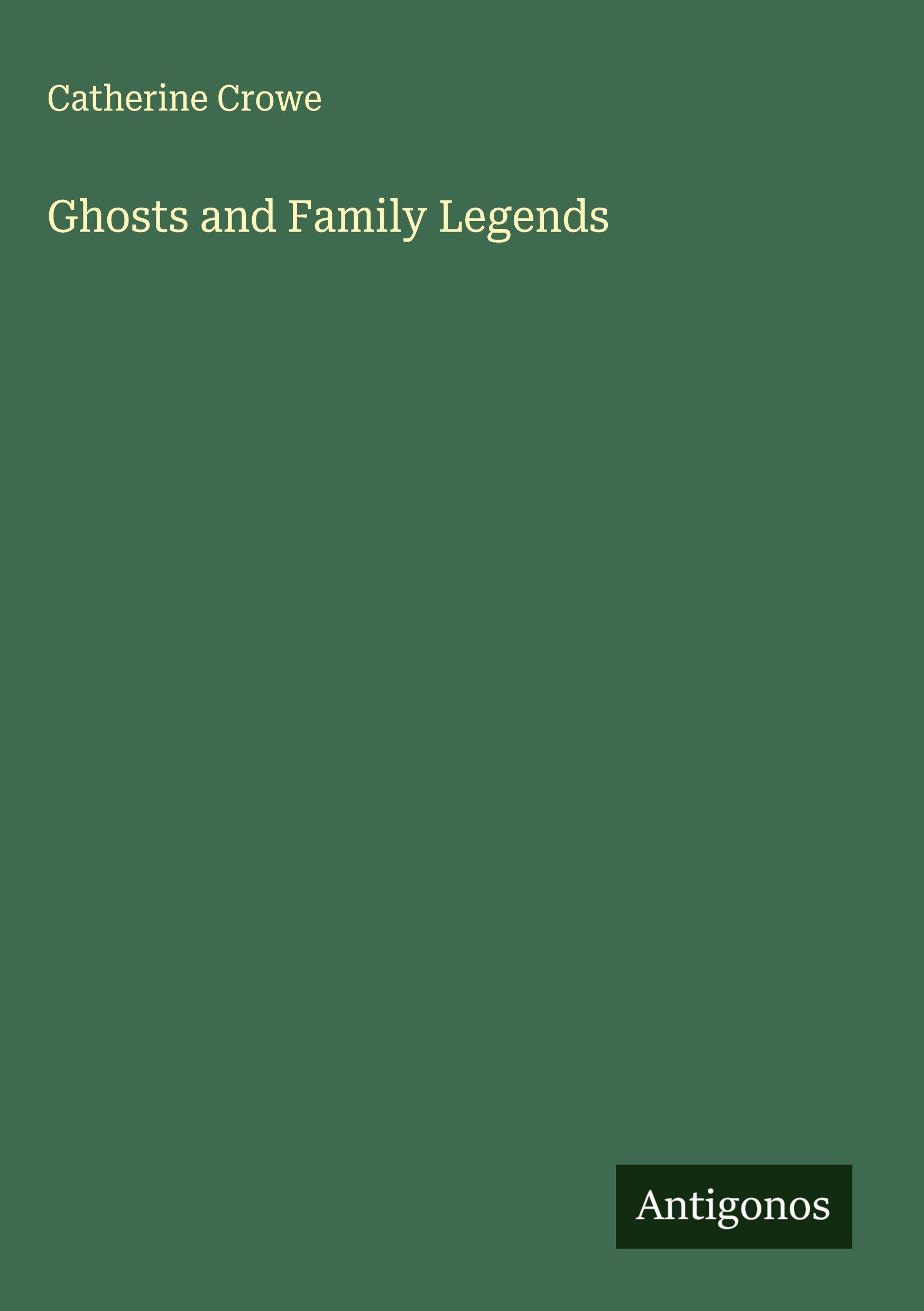 Vorderes Coverbild Ghosts and Family Legends