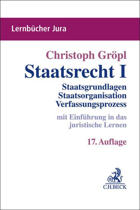 Vorderes Coverbild Staatsrecht I