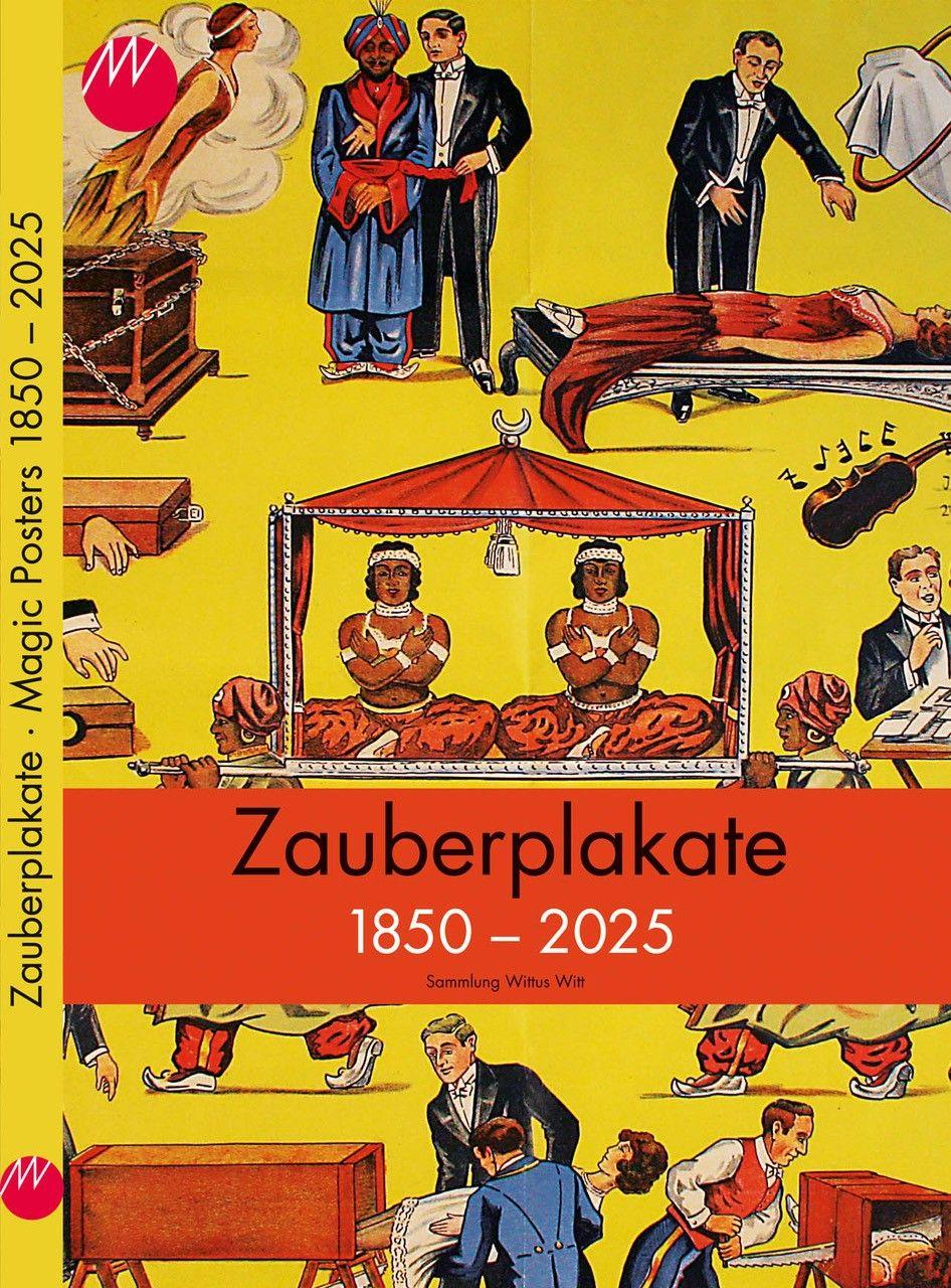 Vorderes Coverbild Zauberplakate 1850-2025 / Magic Posters