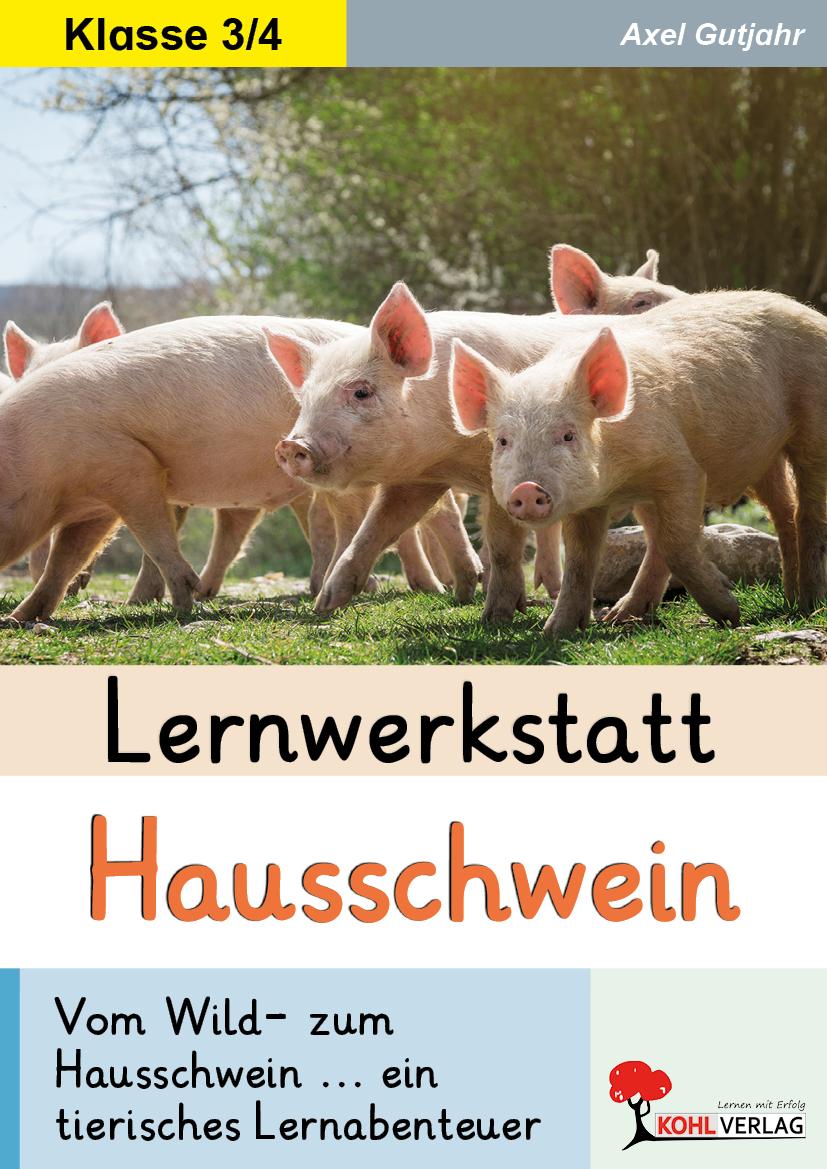 Vorderes Coverbild Lernwerkstatt Hausschwein