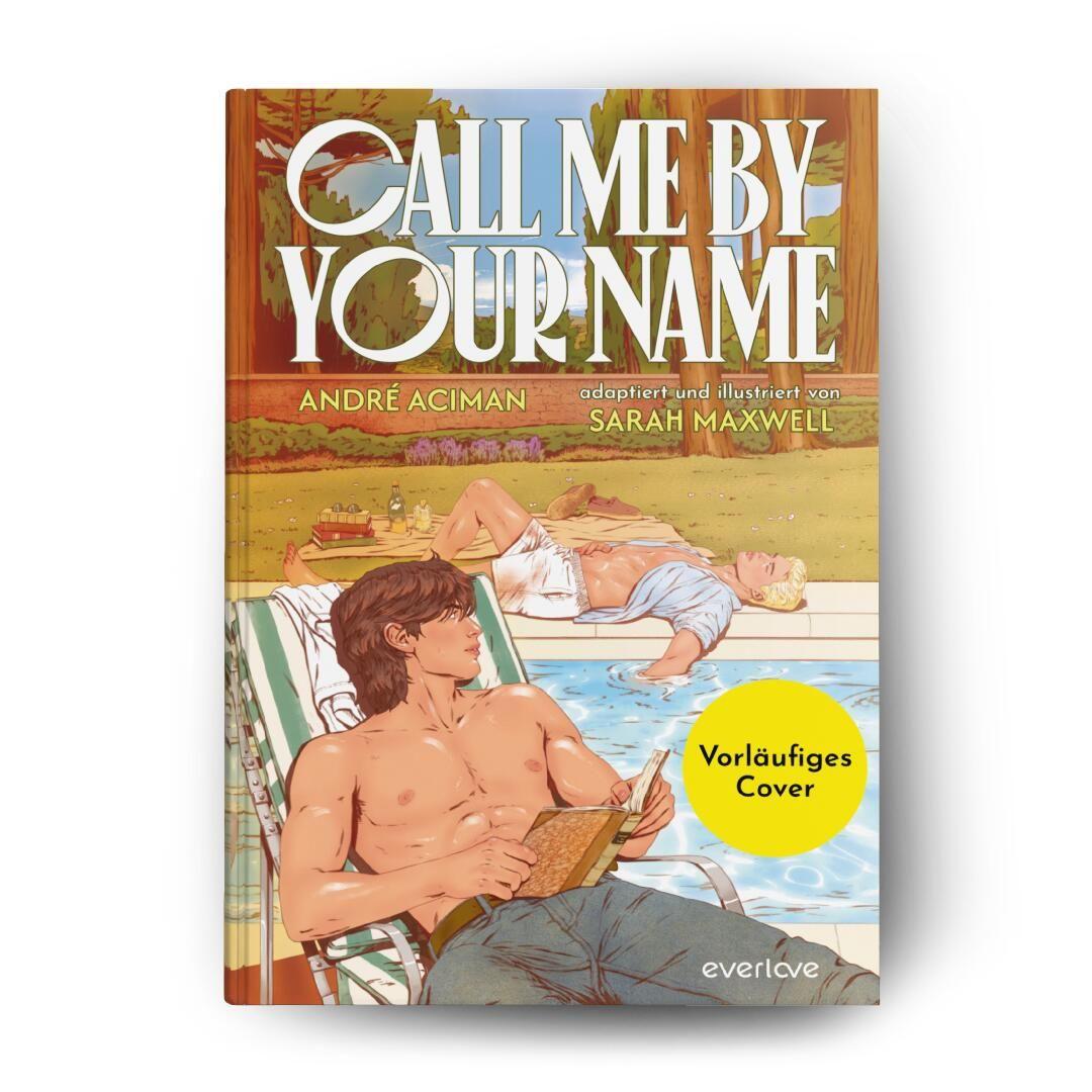 Beispielinhalt (Bild) Call me by your Name (Graphic Novel)