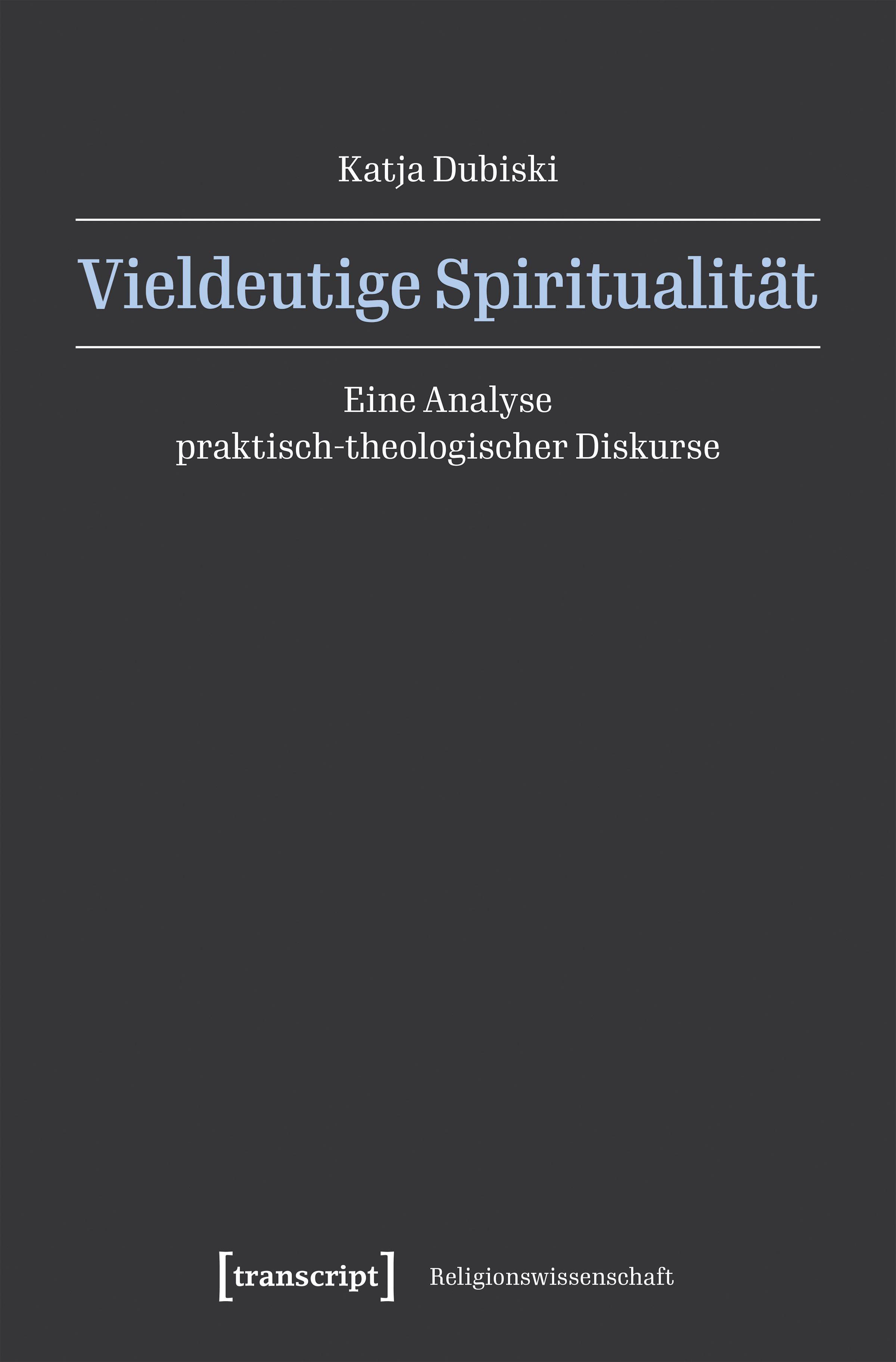 Vorderes Coverbild Vieldeutige Spiritualität