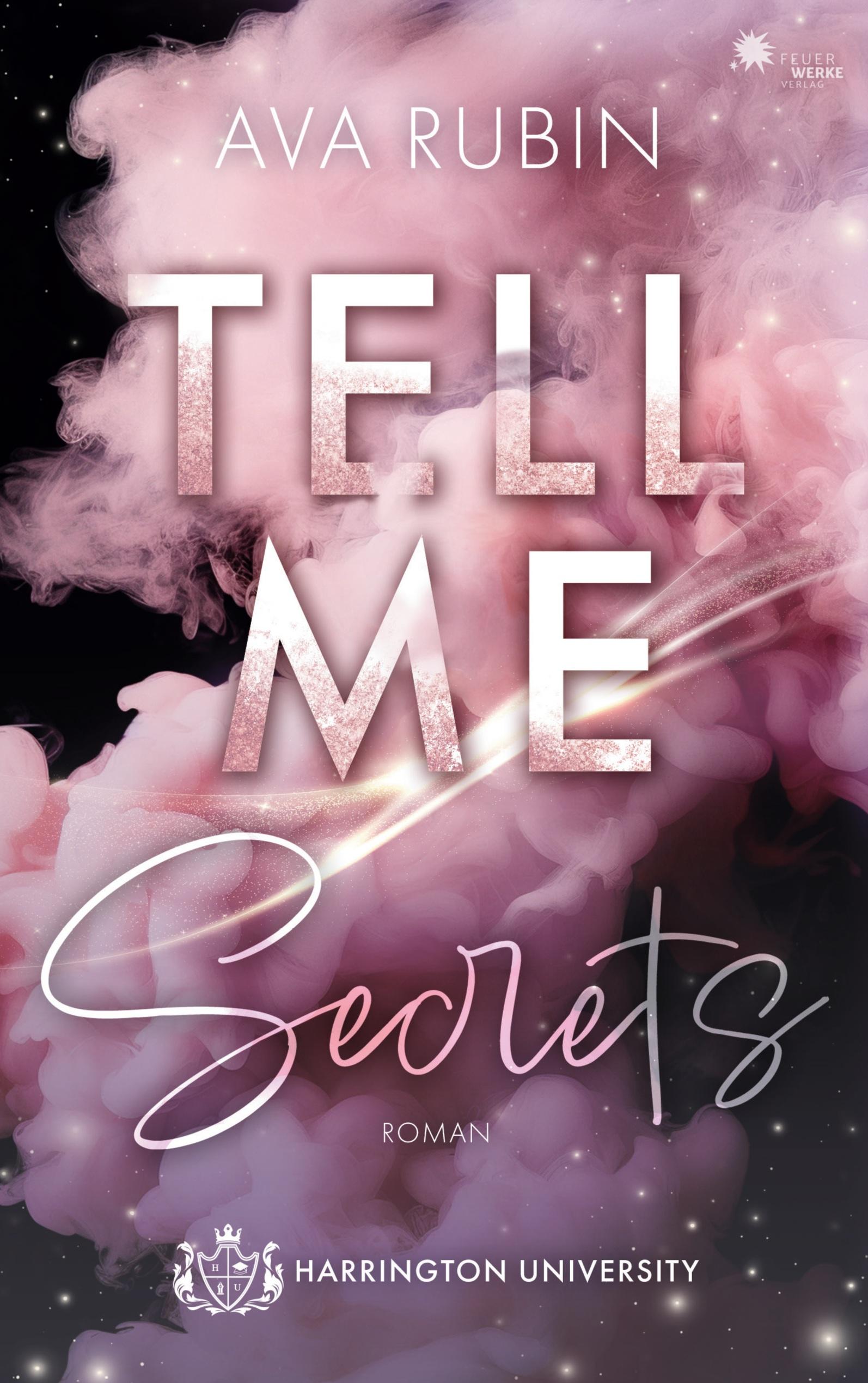 Vorderes Coverbild Tell me secrets (Harrington University)