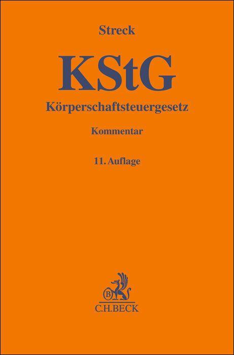 Vorderes Coverbild Körperschaftsteuergesetz. KStG