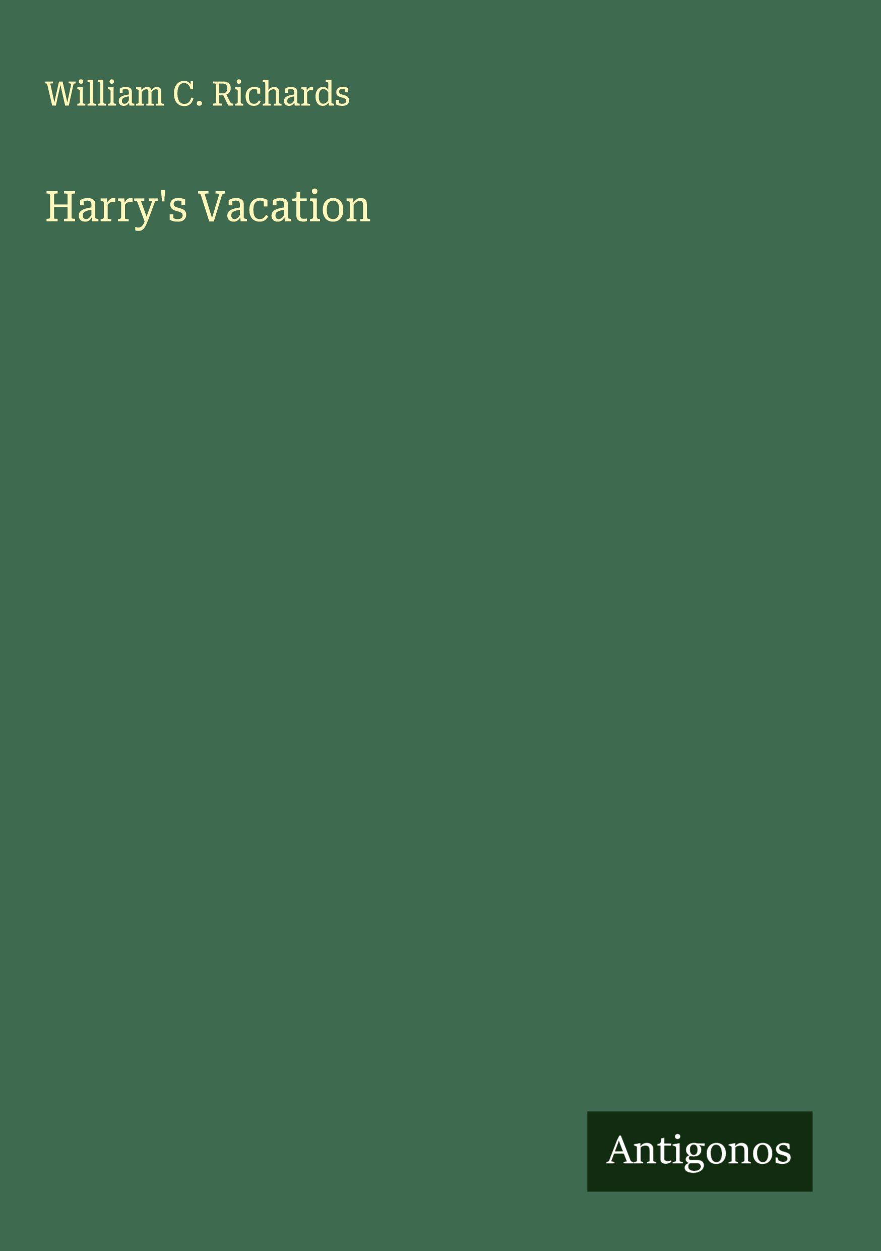 Vorderes Coverbild Harry's Vacation