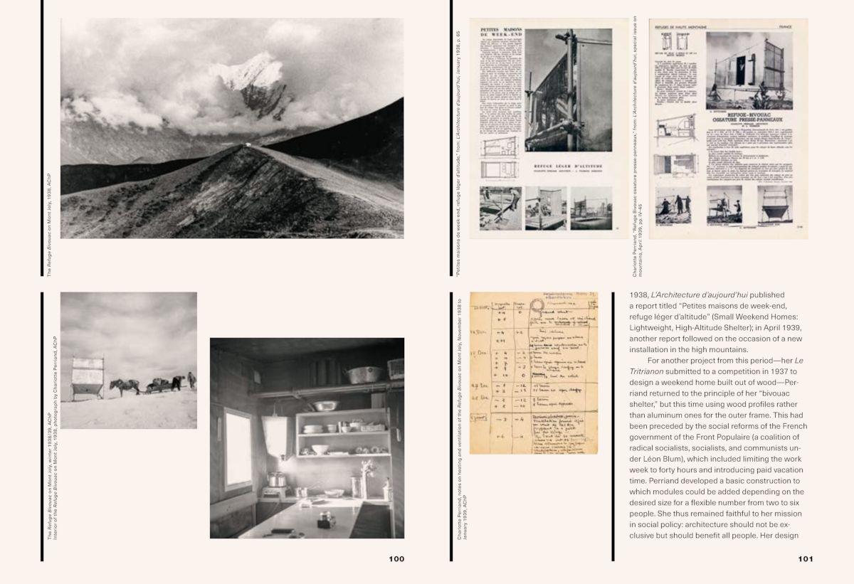 Beispielinhalt (Bild) Charlotte Perriand. The Art of Dwelling - Architecture, Design and the Ecological Vision of a Modern Icon