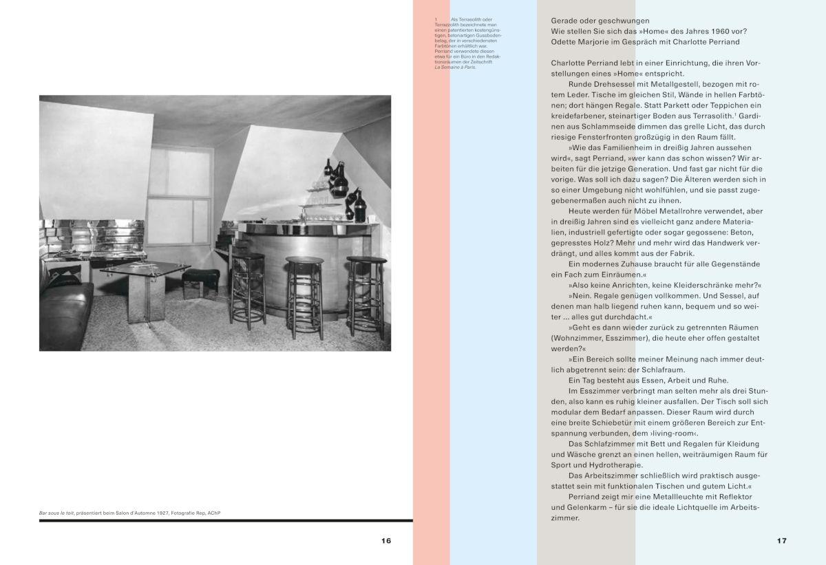 Beispielinhalt (Bild) Charlotte Perriand. Die Kunst des Wohnens - Architektur, Design und ökologische Vision einer Moderne-Ikone