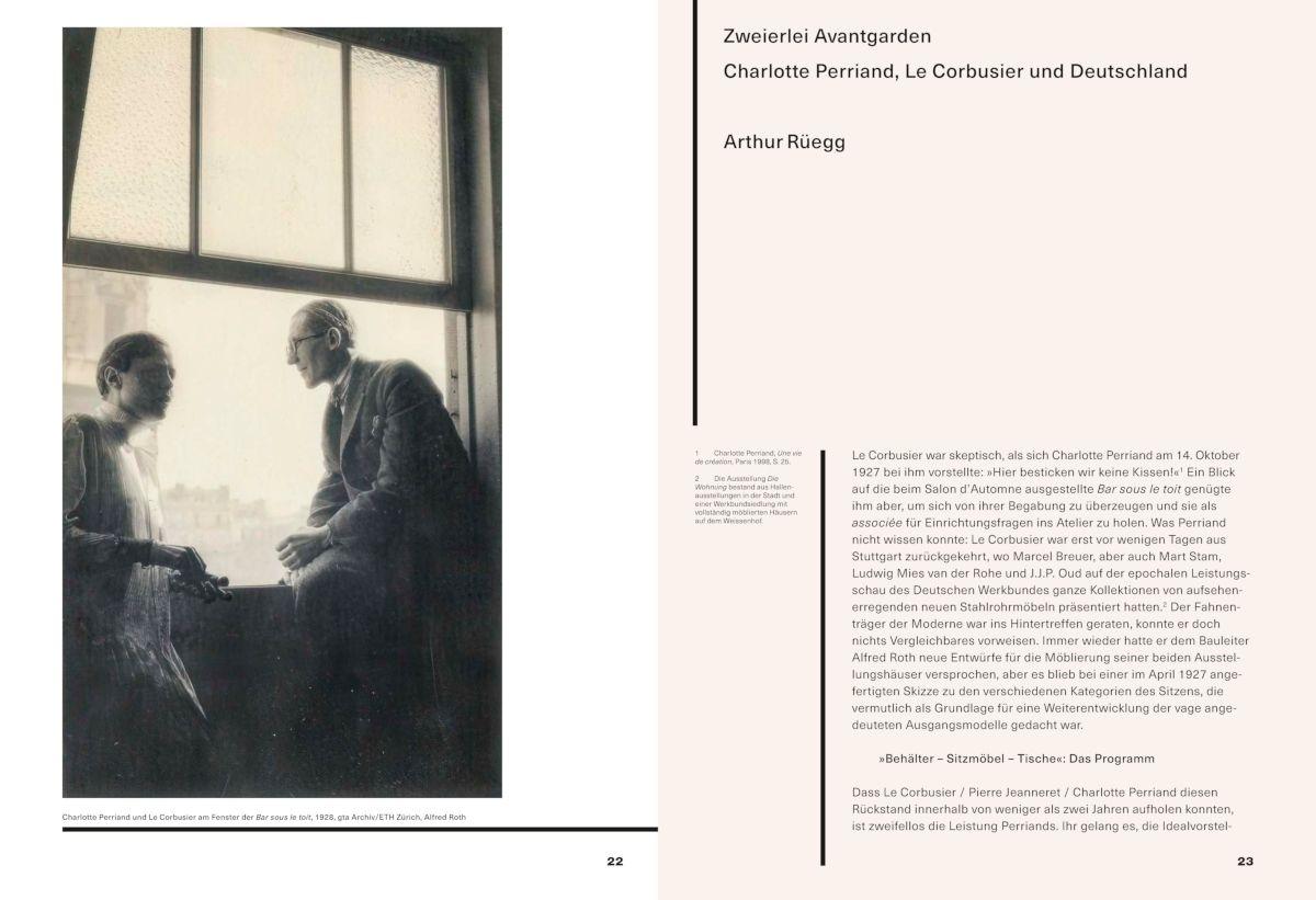 Beispielinhalt (Bild) Charlotte Perriand. Die Kunst des Wohnens - Architektur, Design und ökologische Vision einer Moderne-Ikone