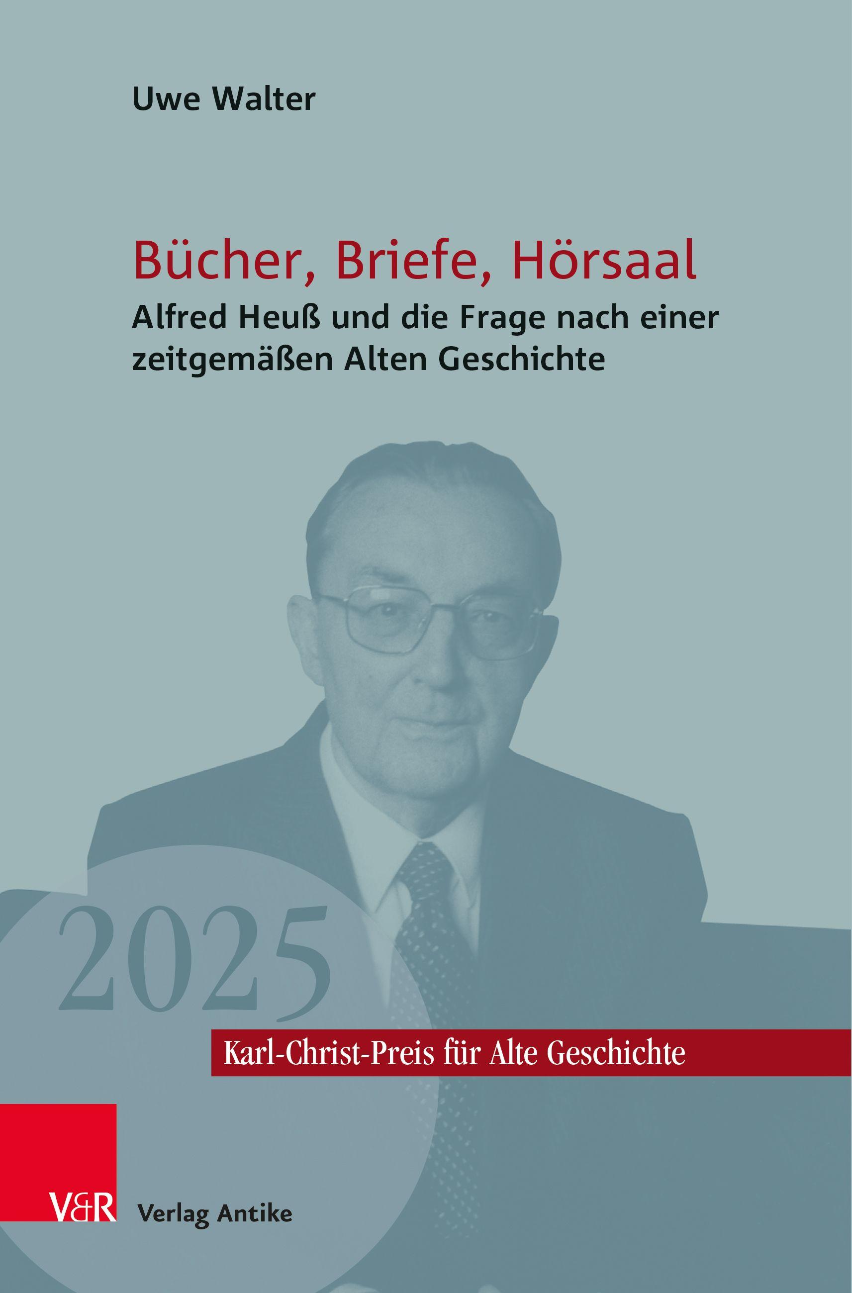 Vorderes Coverbild Bücher, Briefe, Hörsaal