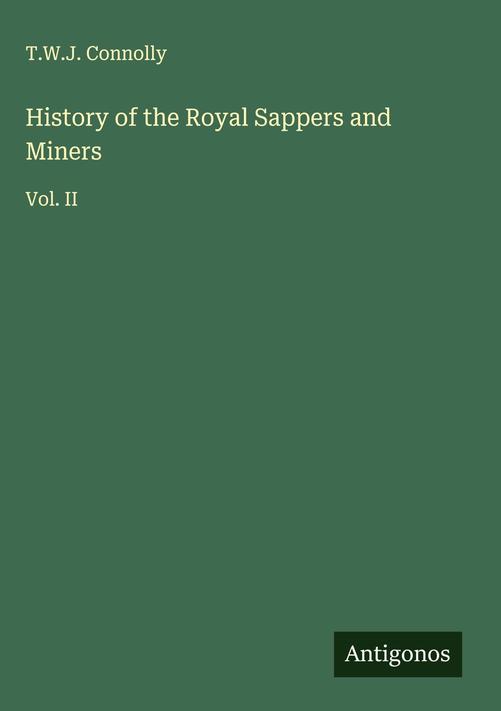 Vorderes Coverbild History of the Royal Sappers and Miners