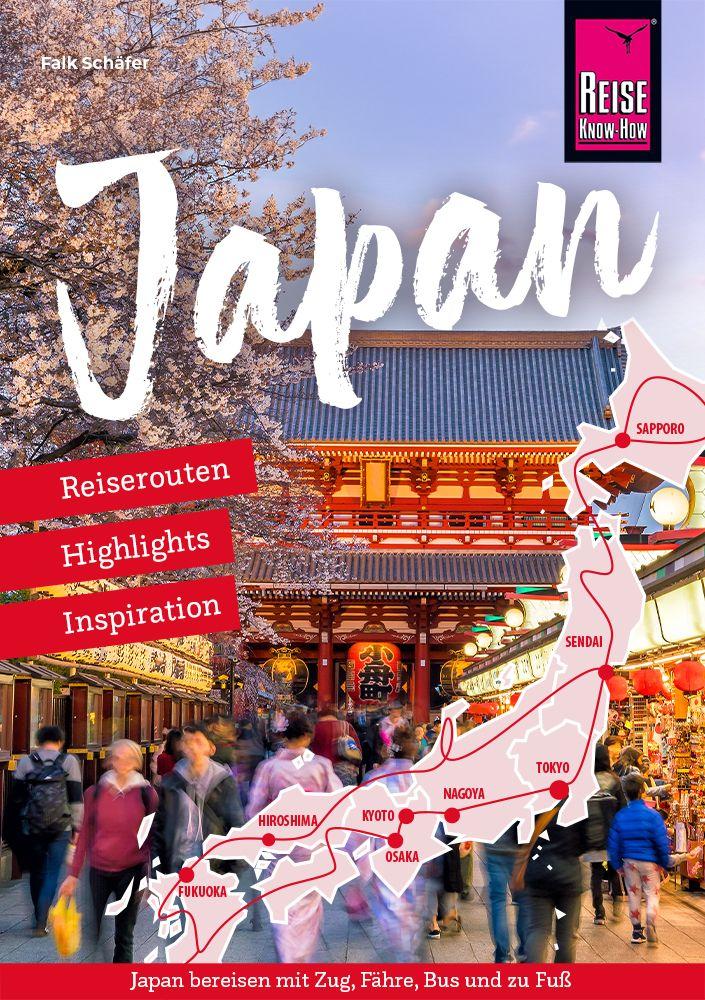 Vorderes Coverbild Reiseführer Japan - Reiserouten, Highlights, Inspiration