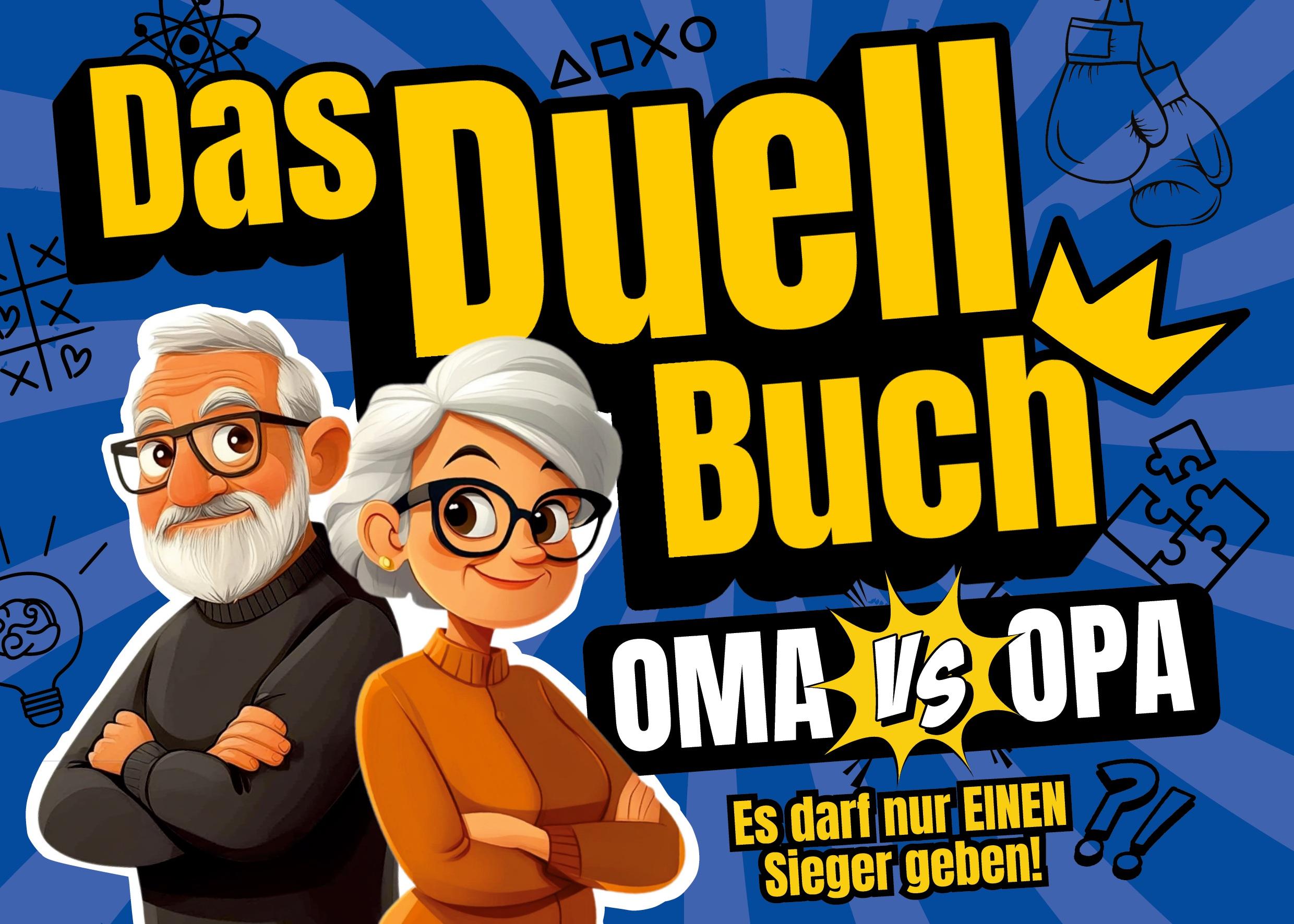 Vorderes Coverbild Das Duell-Buch für Oma und Opa
