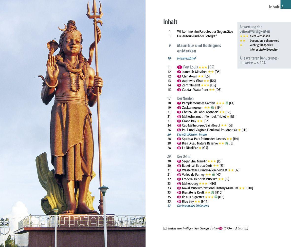 Beispielinhalt (Bild) Reise Know-How InselTrip Mauritius und Rodrigues