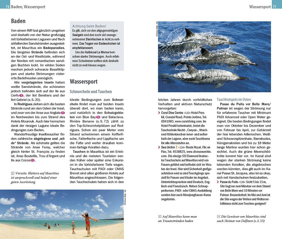 Beispielinhalt (Bild) Reise Know-How InselTrip Mauritius und Rodrigues