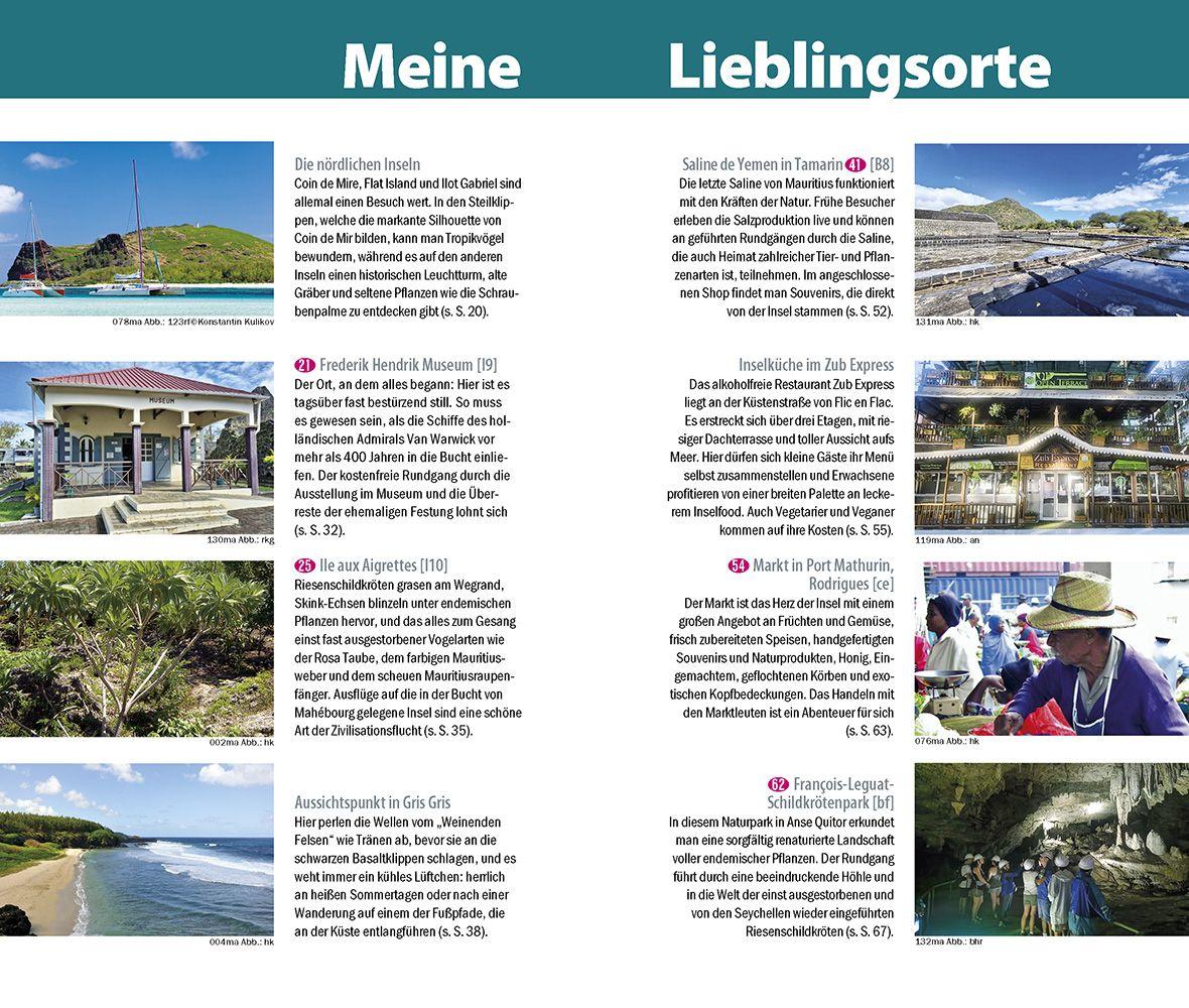 Beispielinhalt (Bild) Reise Know-How InselTrip Mauritius und Rodrigues