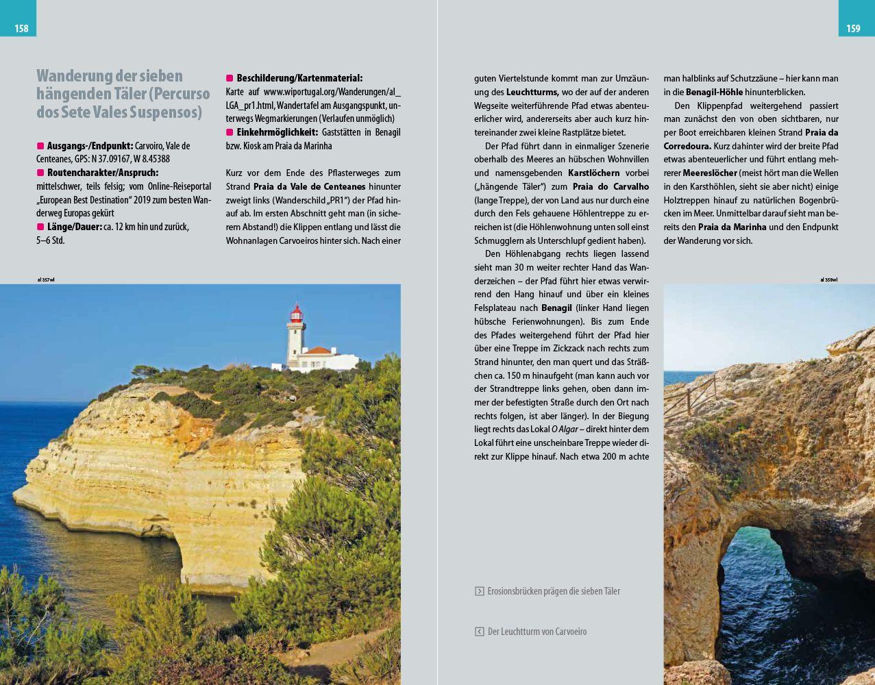 Beispielinhalt (Bild) Reise Know-How Reiseführer Algarve und Lissabon