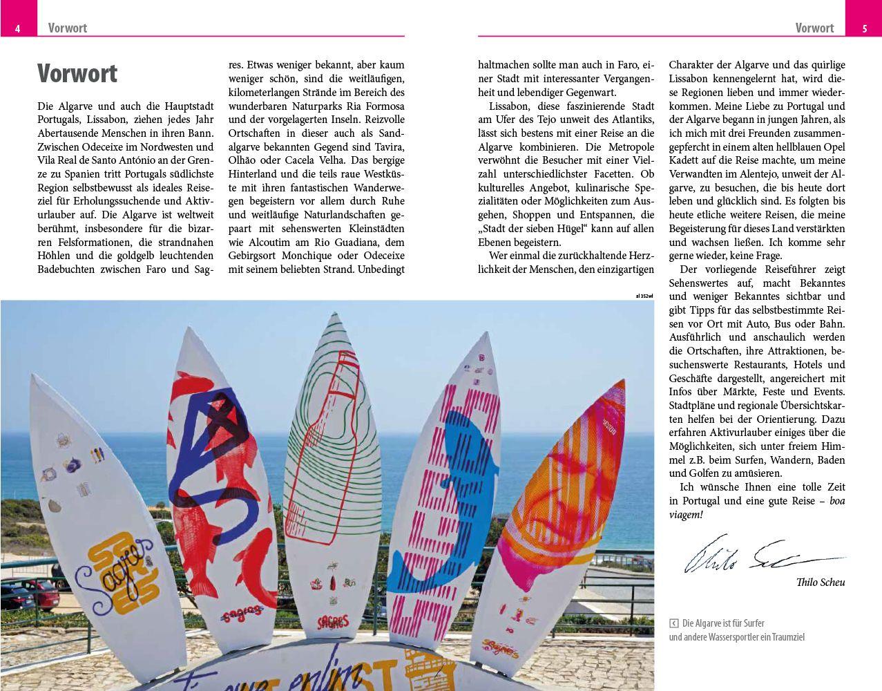 Beispielinhalt (Bild) Reise Know-How Reiseführer Algarve und Lissabon