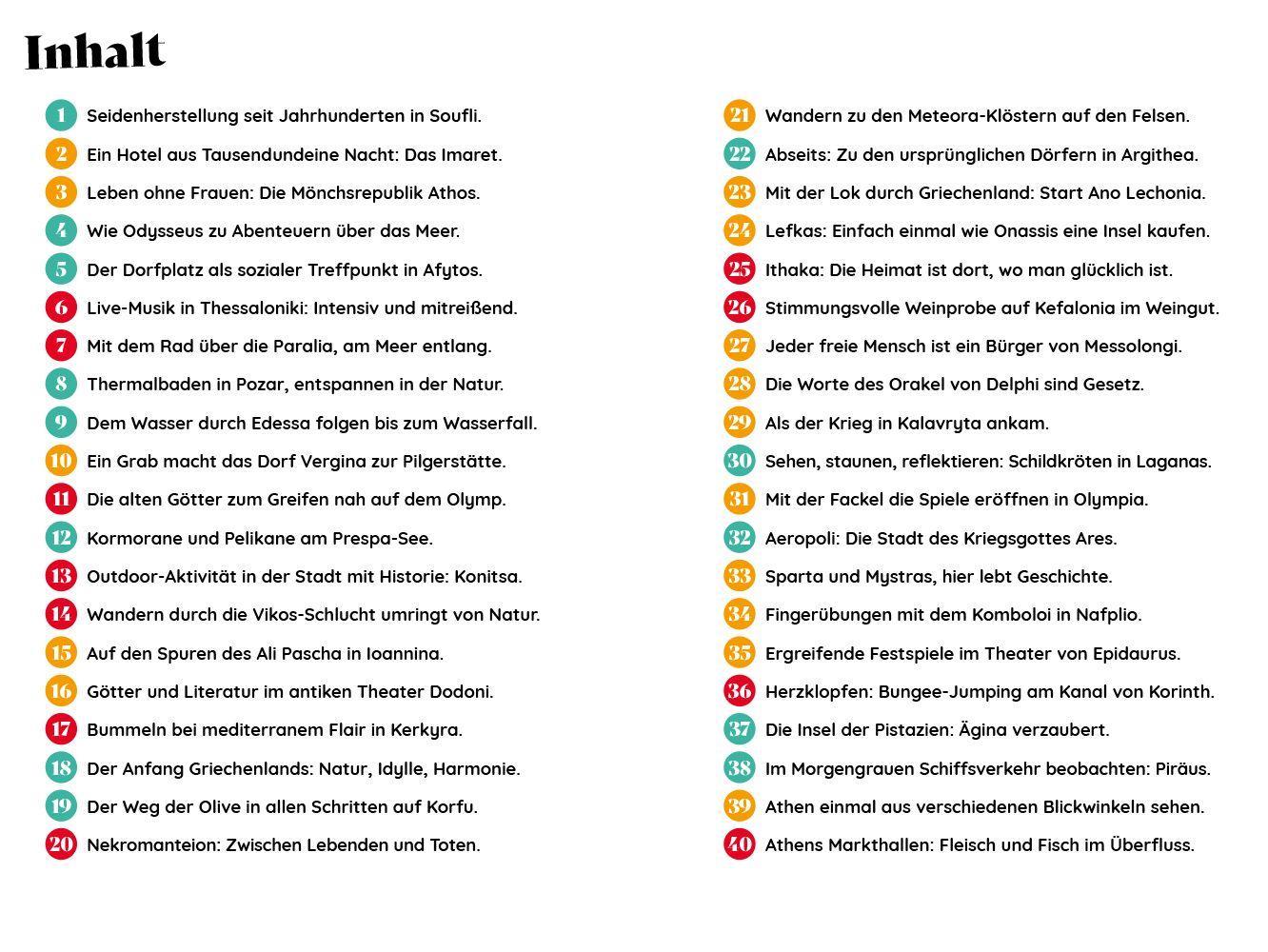 Beispielinhalt (Bild) Soul Places Griechenland - Die Seele Griechenlands spüren
