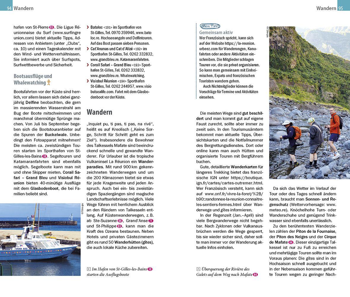 Beispielinhalt (Bild) Reise Know-How InselTrip La Réunion