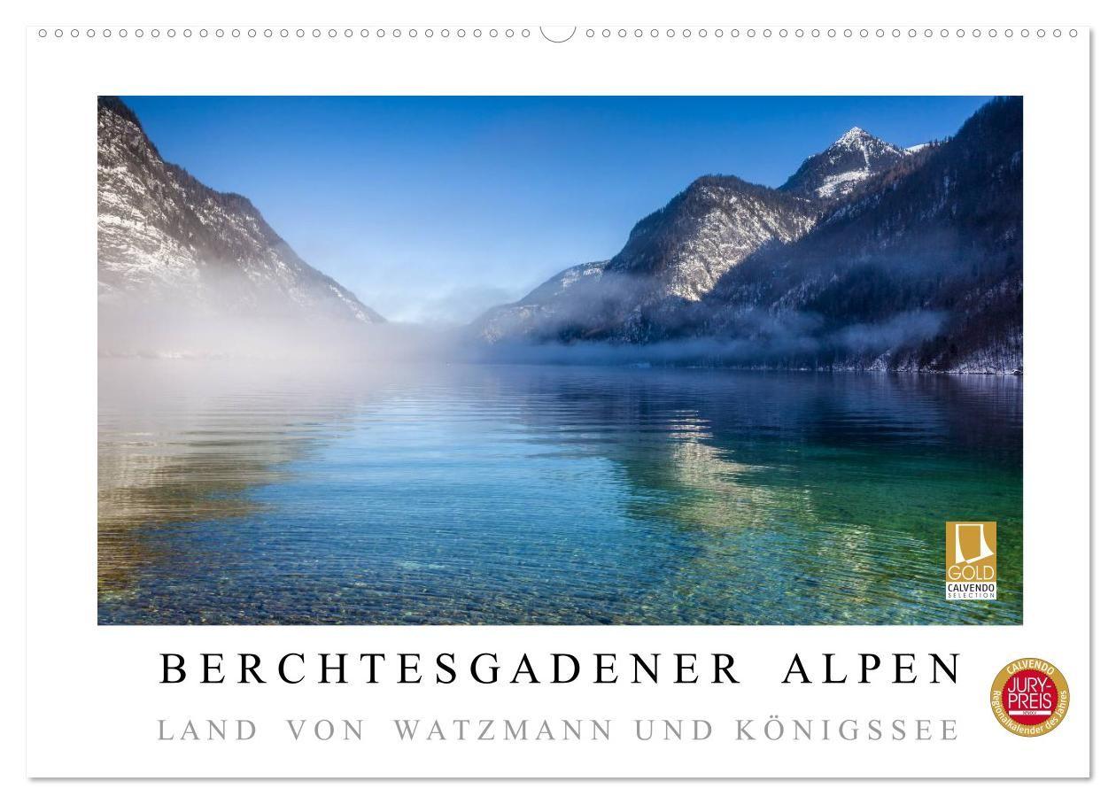 Vorderes Coverbild Berchtesgadener Alpen - Land von Watzmann und Königssee (Wandkalender 2026 DIN A2 quer), CALVENDO Monatskalender
