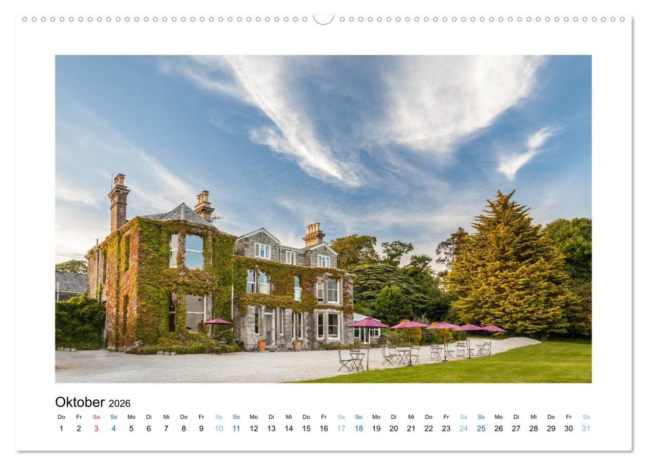 Beispielinhalt (Bild) Eine Reise durch Südengland (Wandkalender 2026 DIN A2 quer), CALVENDO Monatskalender