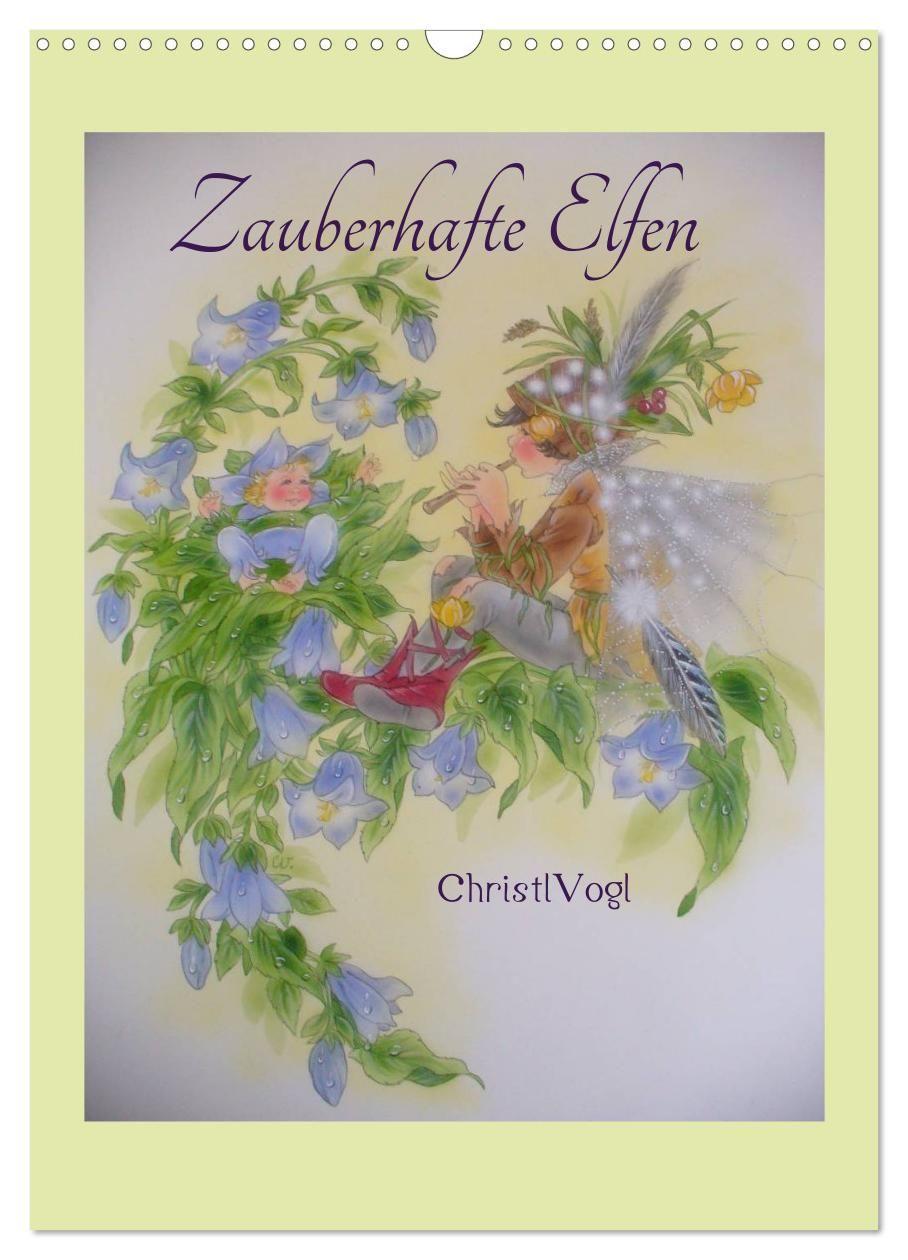 Vorderes Coverbild Zauberhafte Elfen (Wandkalender 2026 DIN A3 hoch), CALVENDO Monatskalender