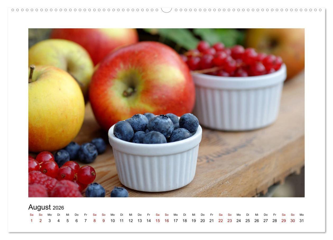 Beispielinhalt (Bild) Garten-Idylle 2026 (Wandkalender 2026 DIN A2 quer), CALVENDO Monatskalender