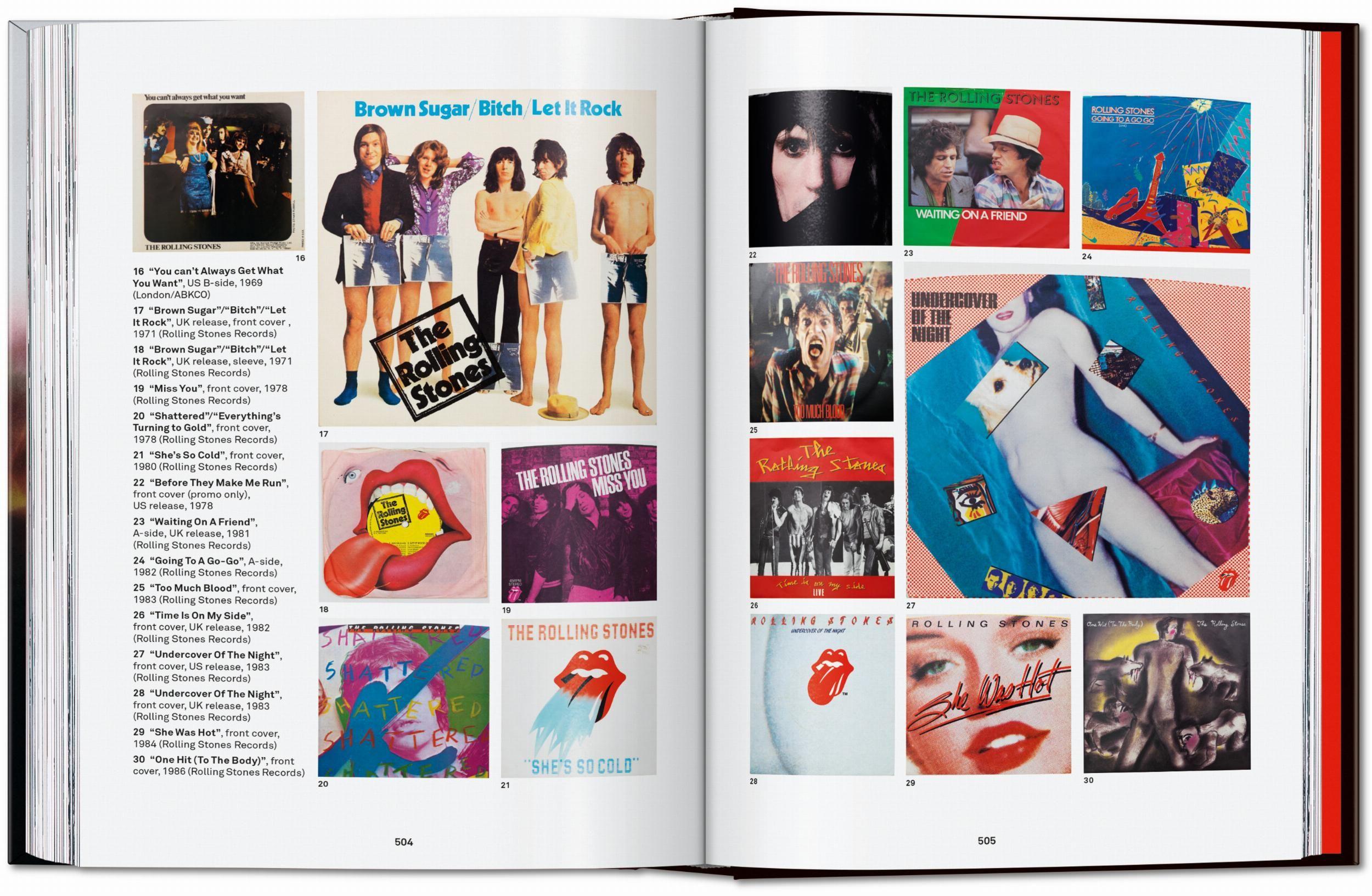 Beispielinhalt (Bild) The Rolling Stones. 45th Ed.