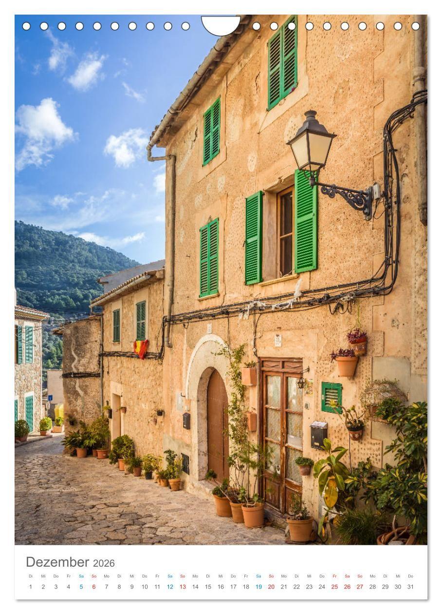 Beispielinhalt (Bild) Lass uns träumen vom Süden (Wandkalender 2026 DIN A4 hoch), CALVENDO Monatskalender