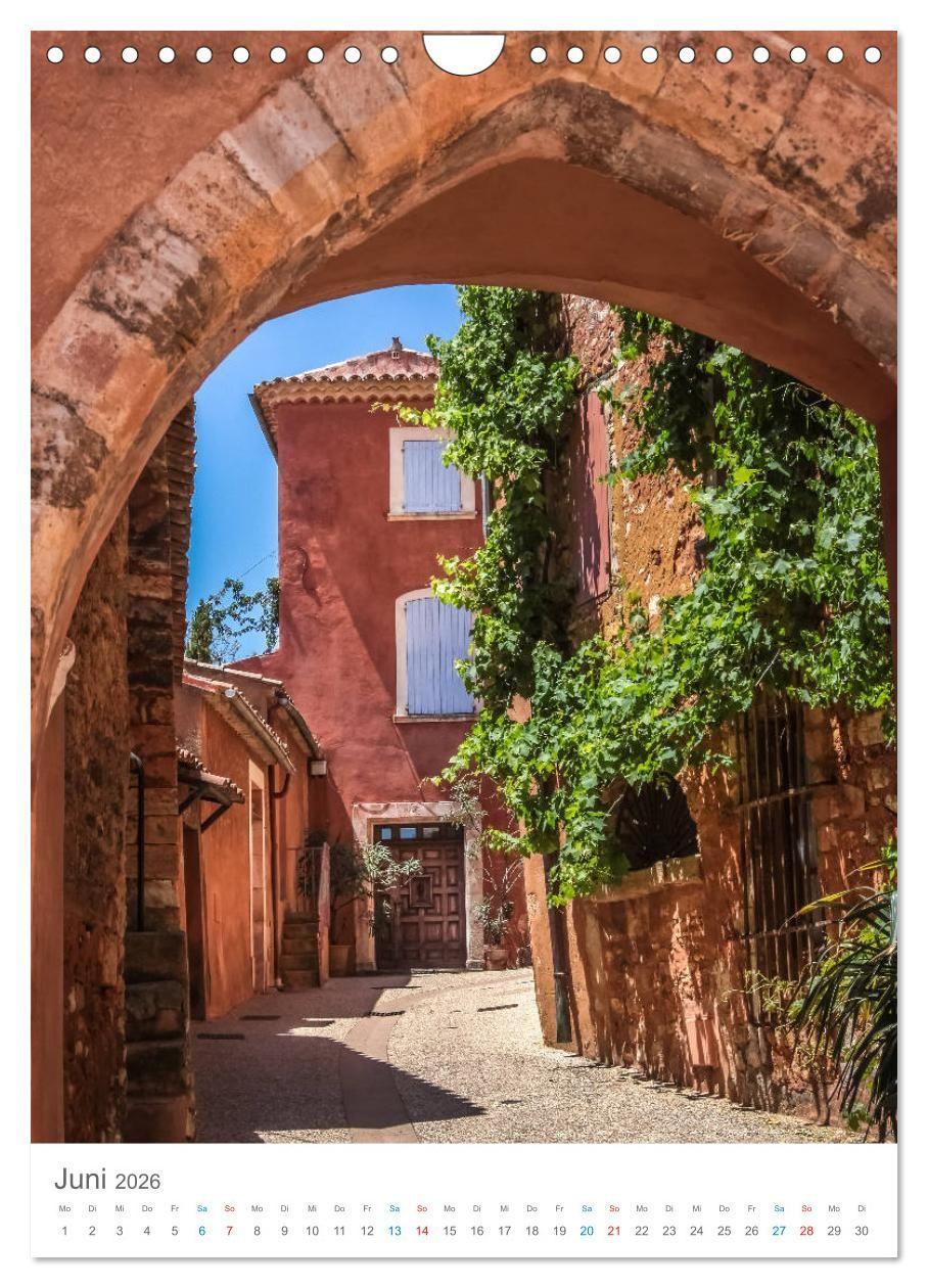 Beispielinhalt (Bild) Lass uns träumen vom Süden (Wandkalender 2026 DIN A4 hoch), CALVENDO Monatskalender