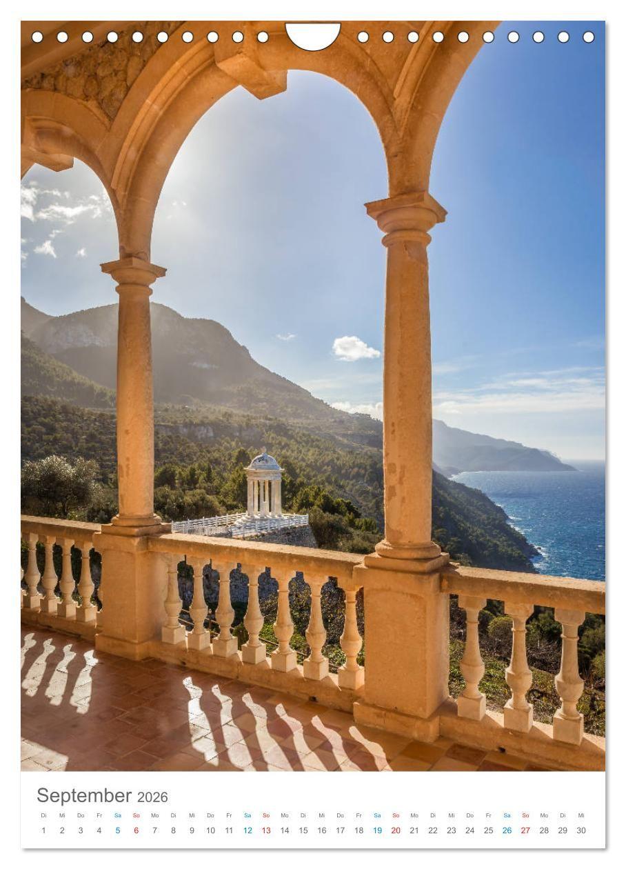 Beispielinhalt (Bild) Lass uns träumen vom Süden (Wandkalender 2026 DIN A4 hoch), CALVENDO Monatskalender