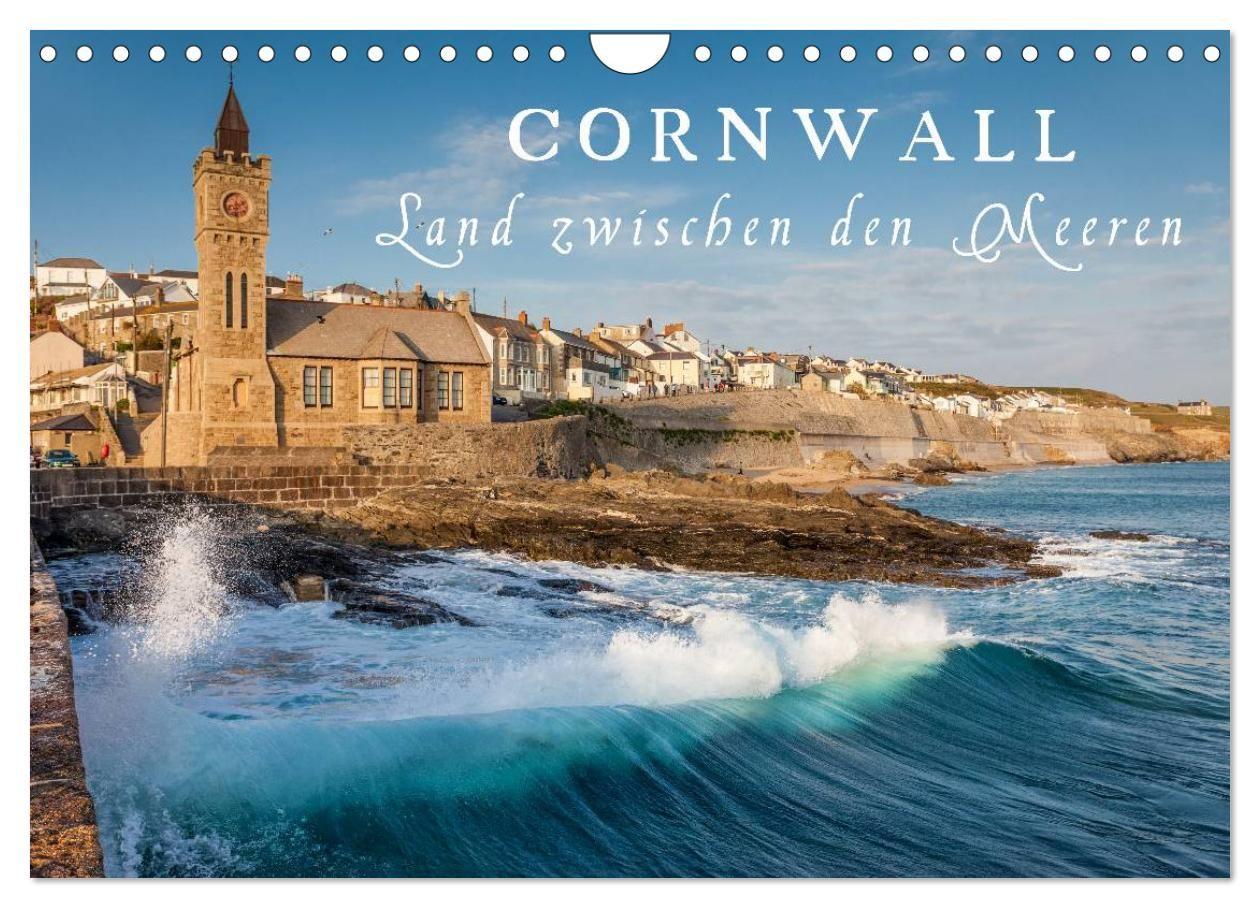 Vorderes Coverbild Cornwall - Land zwischen den Meeren (Wandkalender 2026 DIN A4 quer), CALVENDO Monatskalender