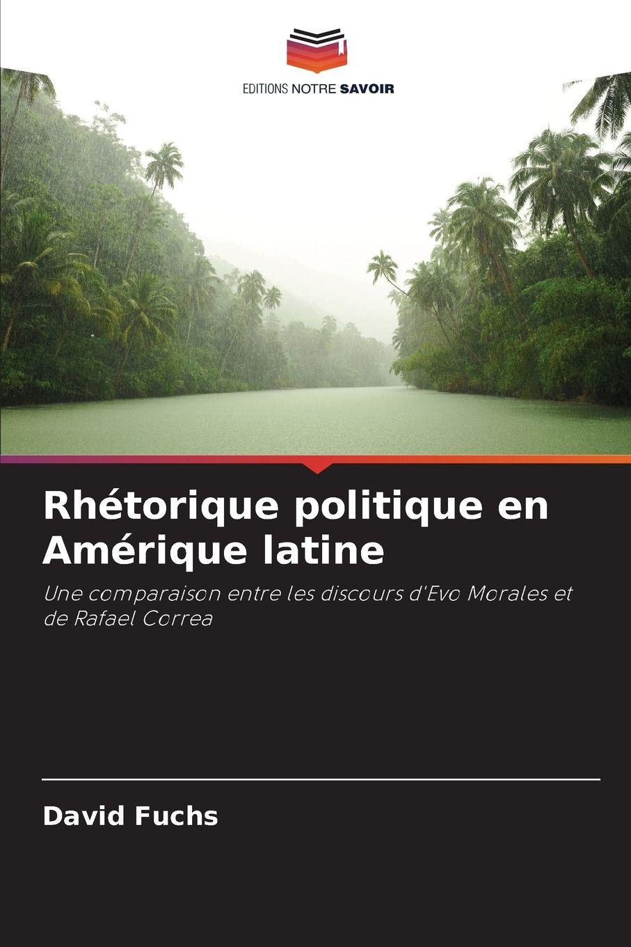 Vorderes Coverbild Rhétorique politique en Amérique latine