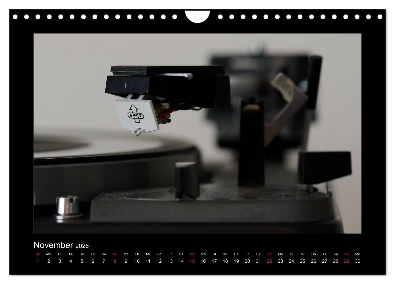 Beispielinhalt (Bild) Hifi Visionen (Wandkalender 2026 DIN A4 quer), CALVENDO Monatskalender