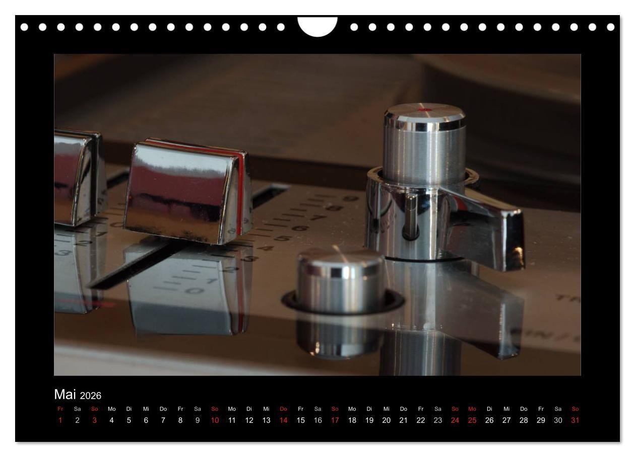 Beispielinhalt (Bild) Hifi Visionen (Wandkalender 2026 DIN A4 quer), CALVENDO Monatskalender