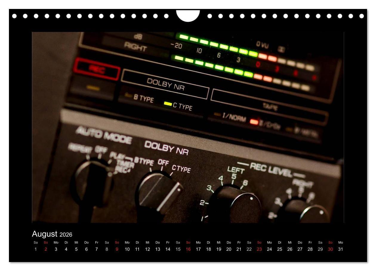 Beispielinhalt (Bild) Hifi Visionen (Wandkalender 2026 DIN A4 quer), CALVENDO Monatskalender