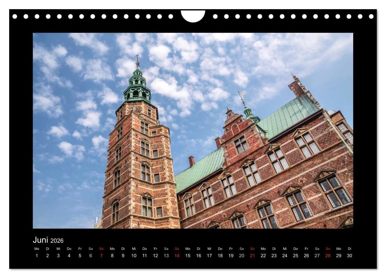 Beispielinhalt (Bild) Kopenhagen (Wandkalender 2026 DIN A4 quer), CALVENDO Monatskalender