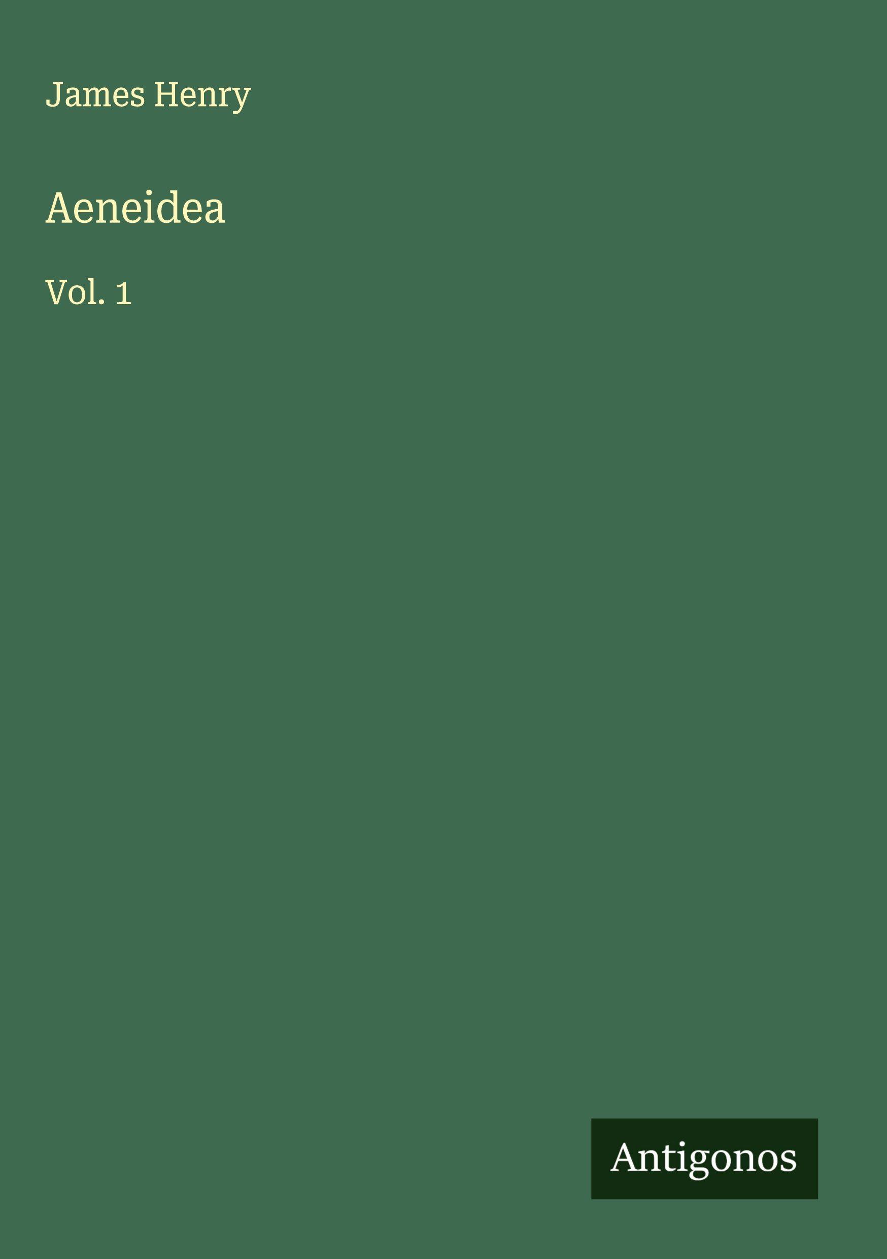 Vorderes Coverbild Aeneidea