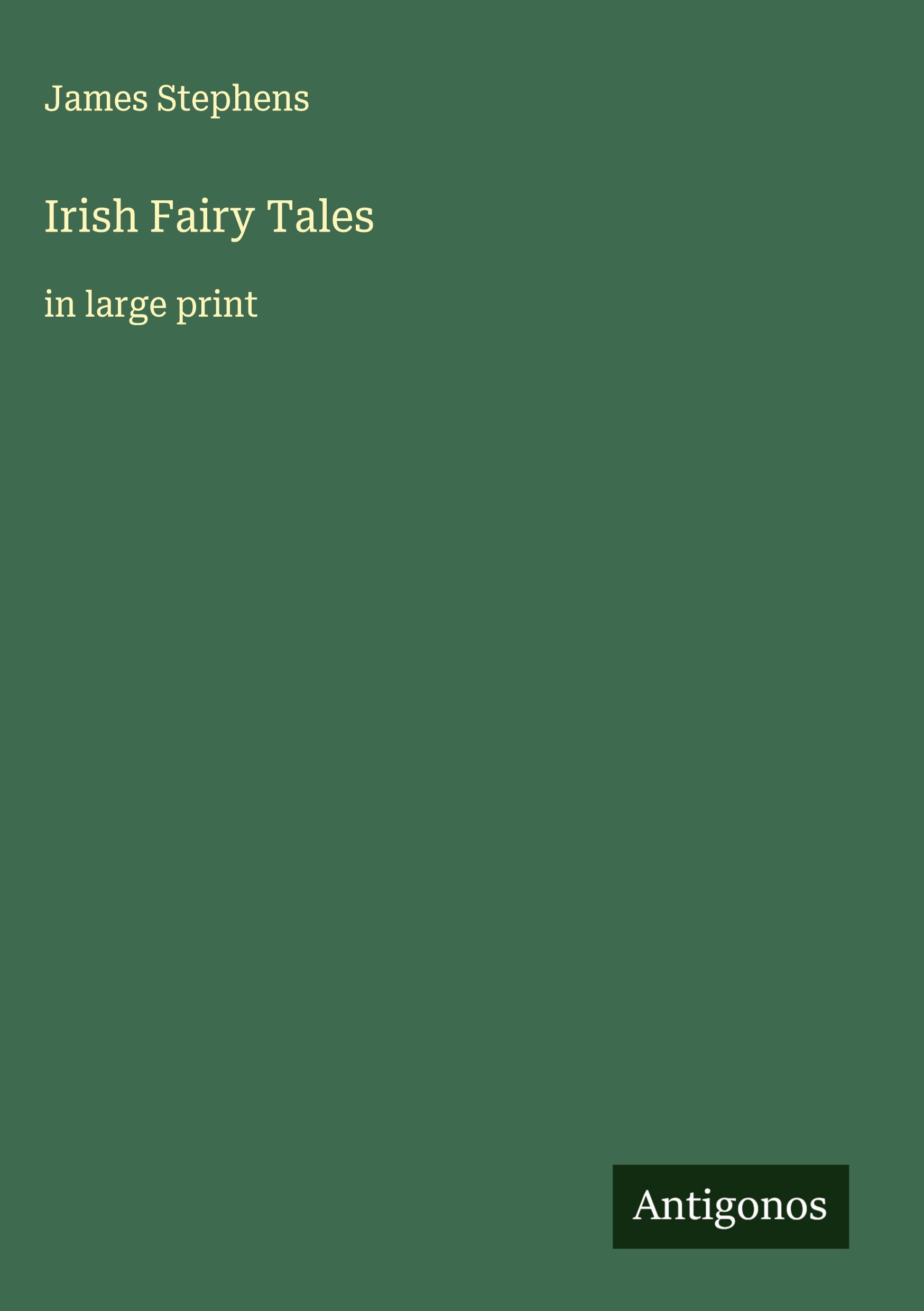 Vorderes Coverbild Irish Fairy Tales