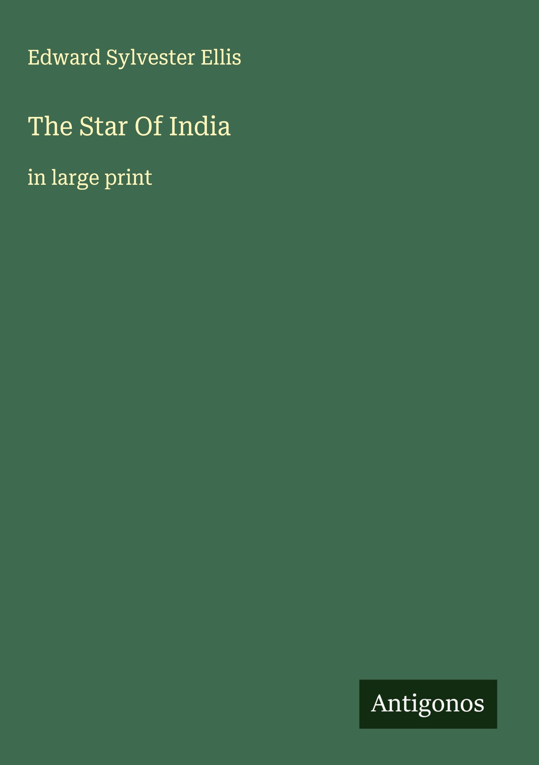 Vorderes Coverbild The Star Of India