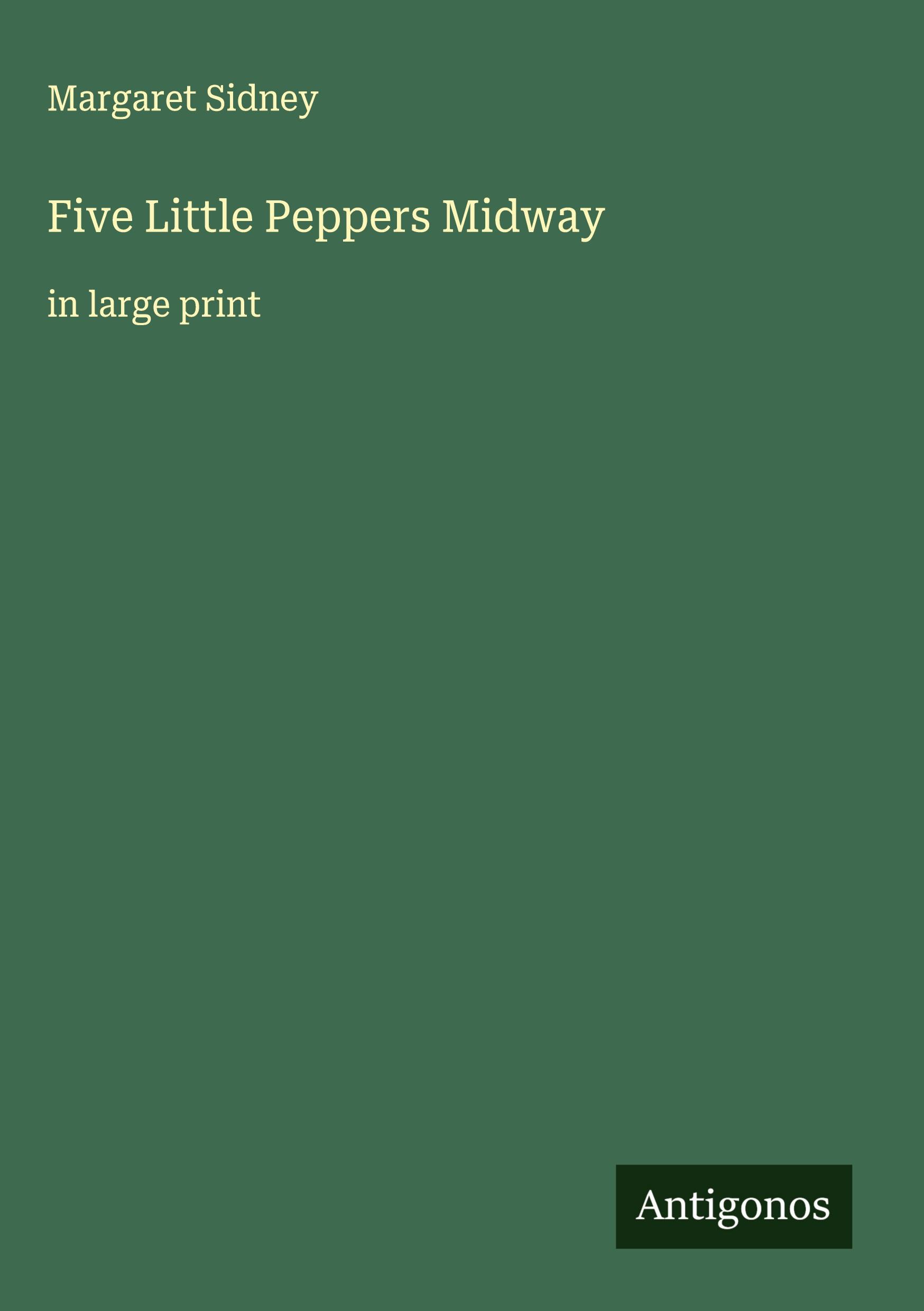 Vorderes Coverbild Five Little Peppers Midway
