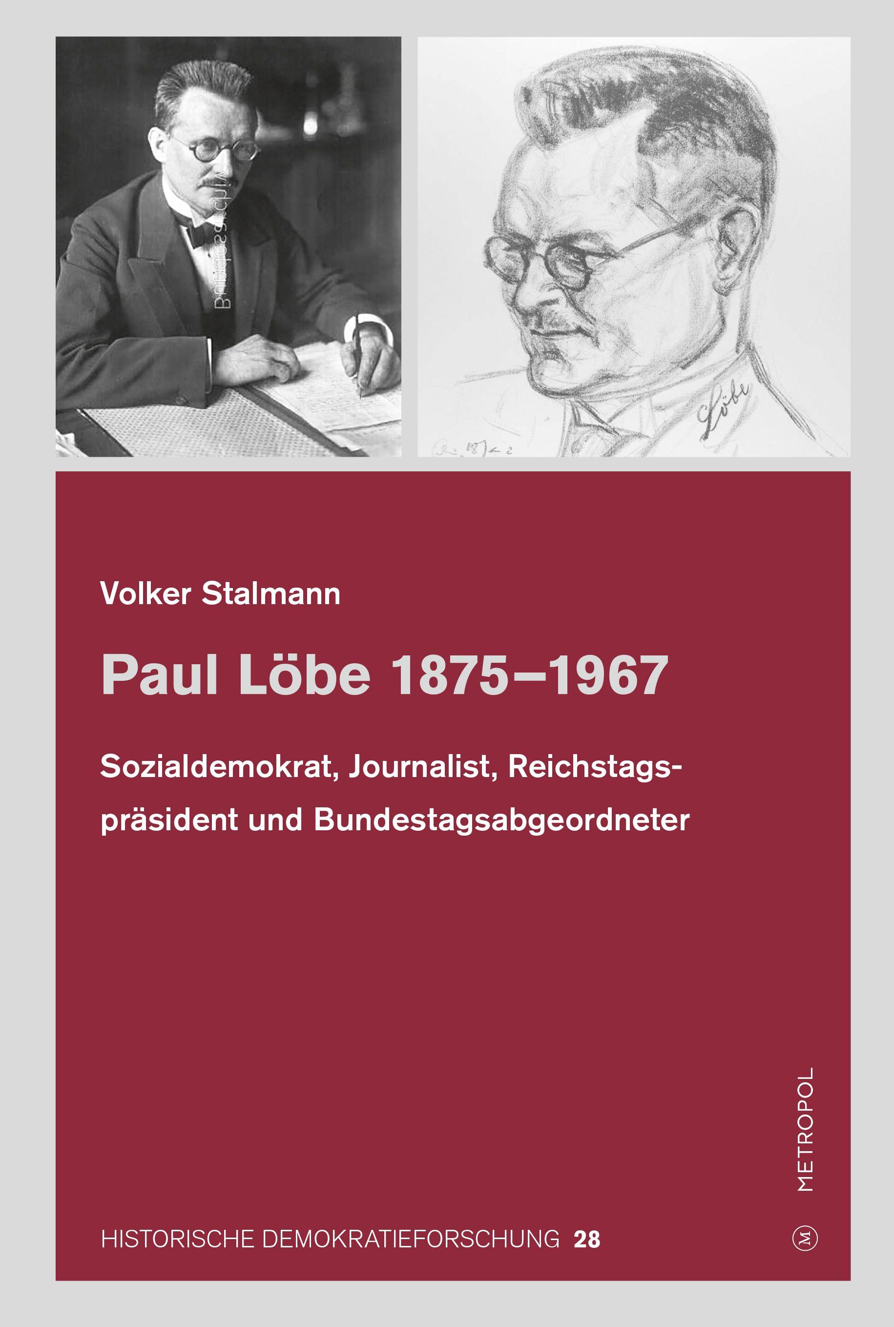 Vorderes Coverbild Paul Löbe 1875-1967