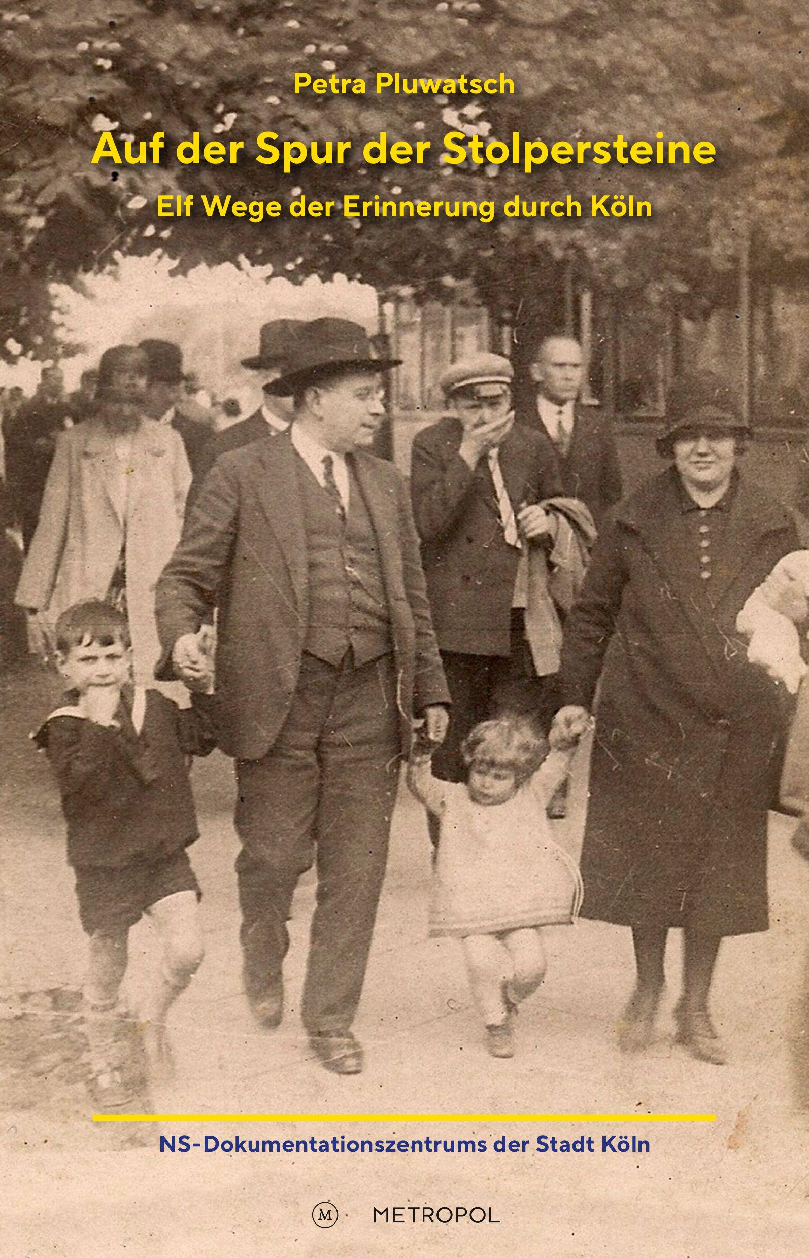 Vorderes Coverbild Auf der Spur der Stolpersteine