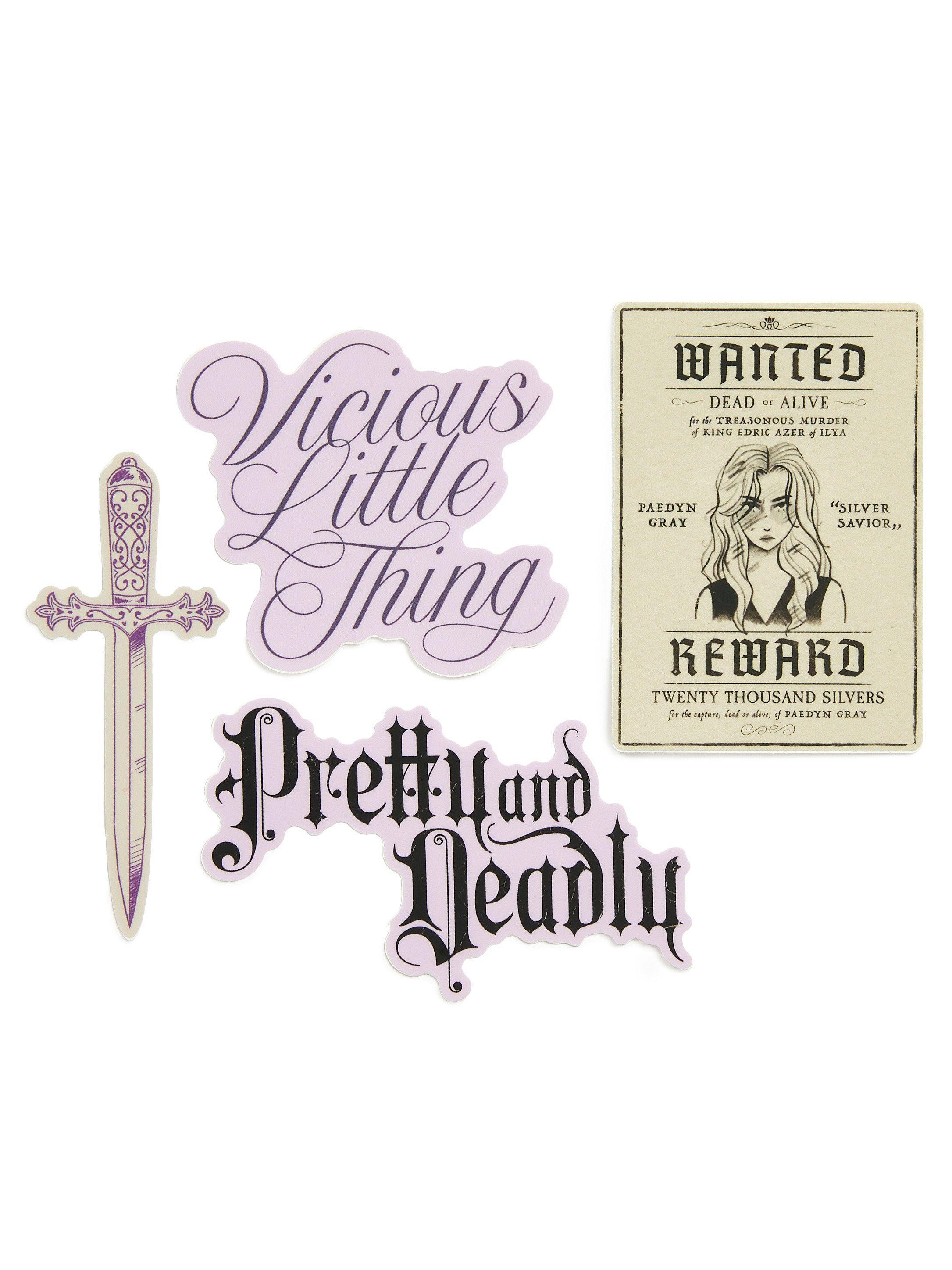 Vorderes Coverbild Lauren Roberts's Powerless Stickers - Sticker Set of 4